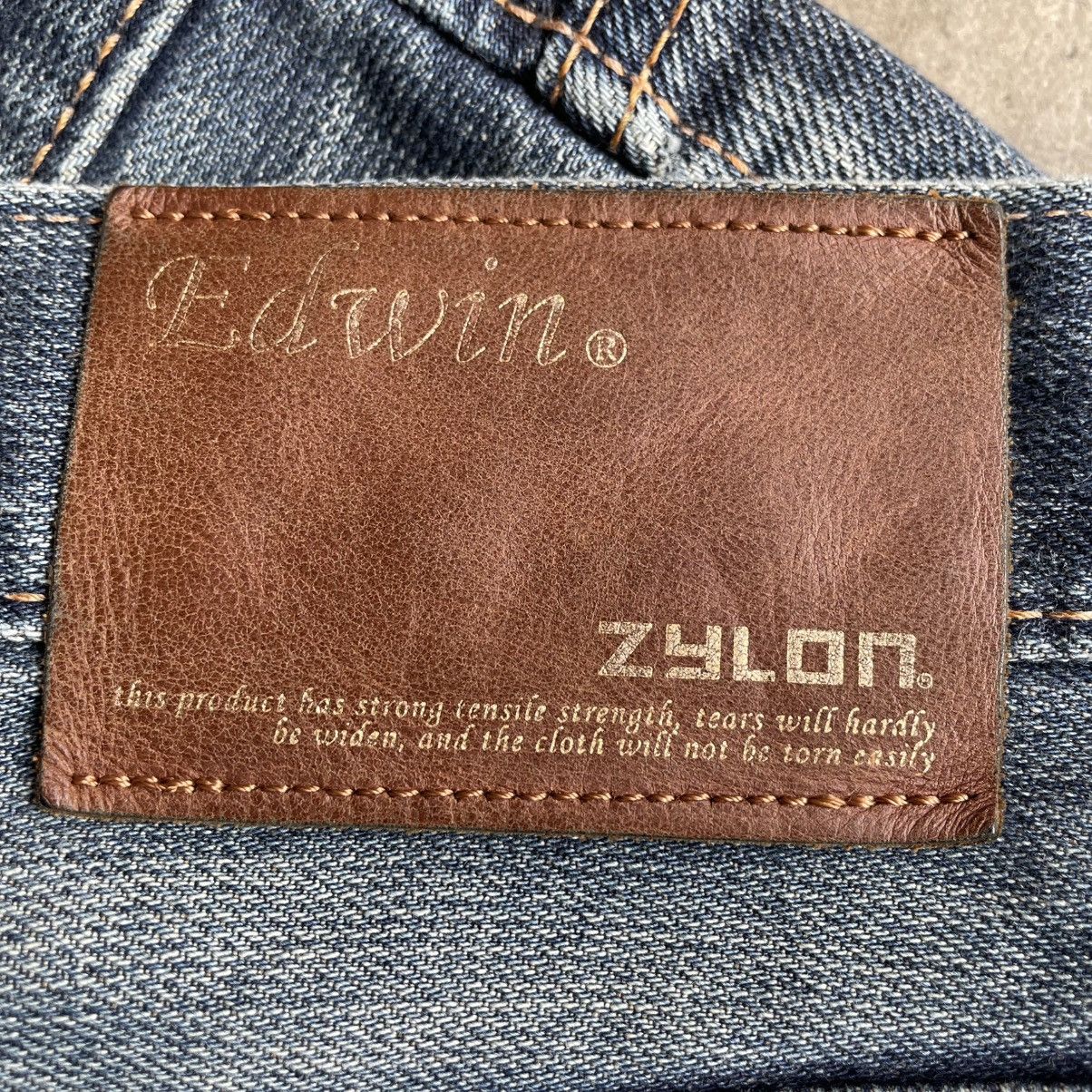 Edwin 🔥Vintage Edwin Zylon EZ503 Stoned Washed Denim Jeans Size US 35 - 11 Thumbnail
