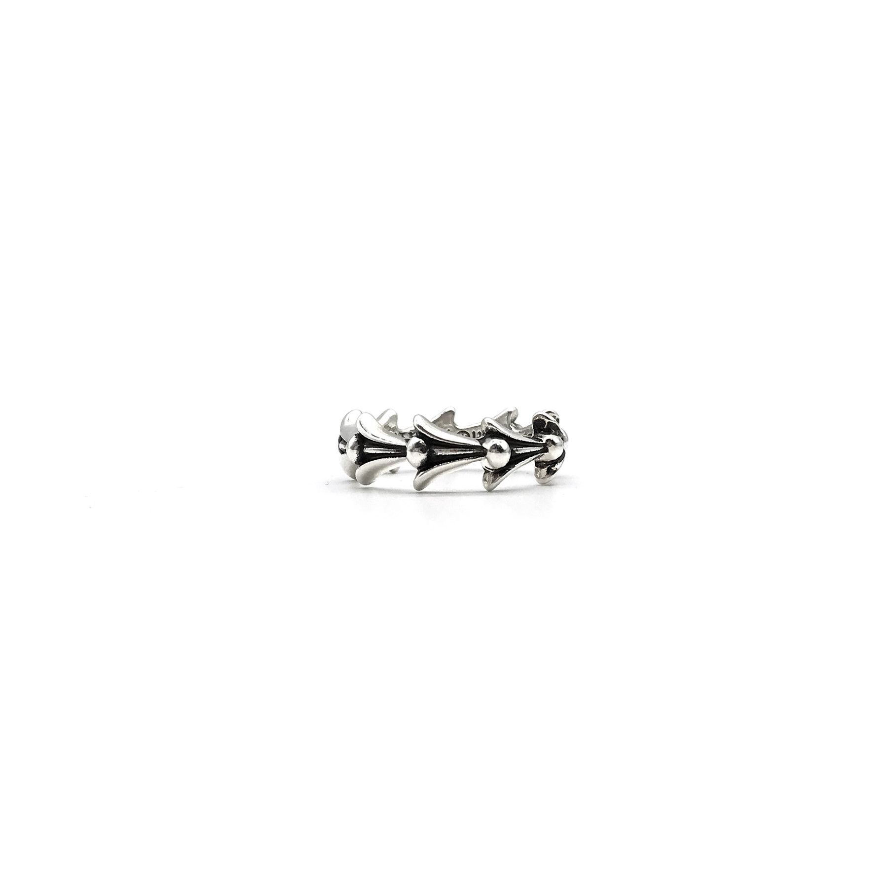 Chrome Hearts Chrome Hearts Silver Fish Bone Ring Size ONE SIZE - 1 Thumbnail