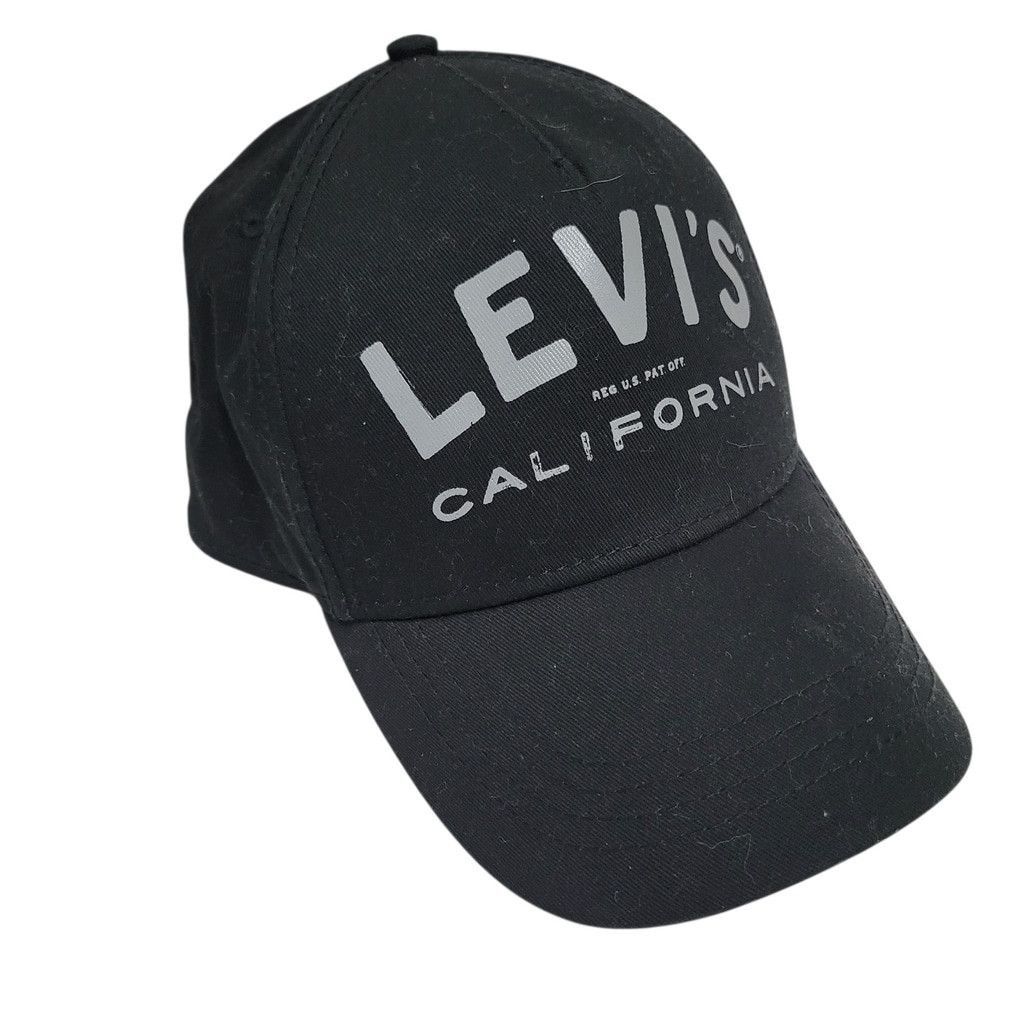 Levi's Levi’s Baseball Hat Cap Black Logo Excellent Condition Size ONE SIZE - 3 Thumbnail