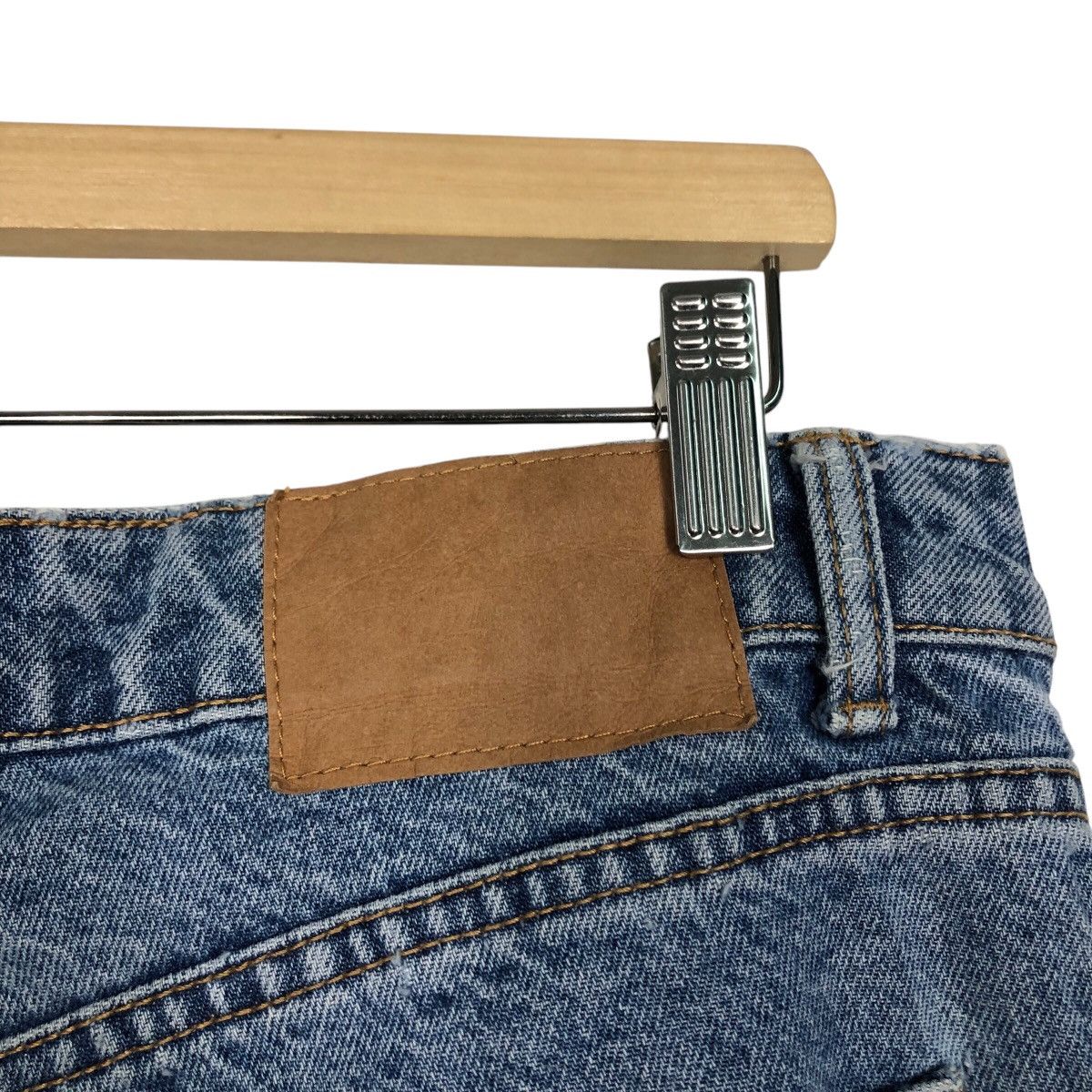 Japanese Brand 📌Vintage Denim Jeans Zara Ballon Design Issey Miyake Size 34" / US 12 / IT 48 - 14 Thumbnail