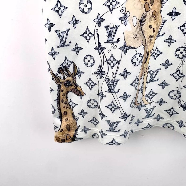Louis Vuitton Louis Vuitton Animal Logo Short Sleeve TShirt-2506 Size US L / EU 52-54 / 3 - 4 Thumbnail