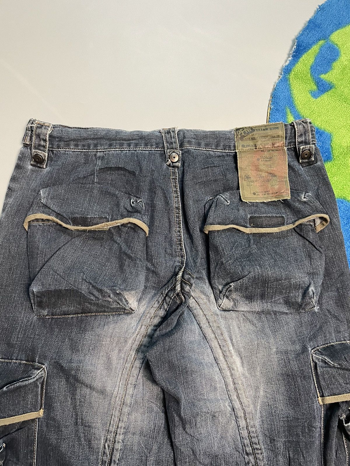 PPFM Ppfm Yellow Riot Bondage Cargo Denim Size US 32 / EU 48 - 16 Thumbnail