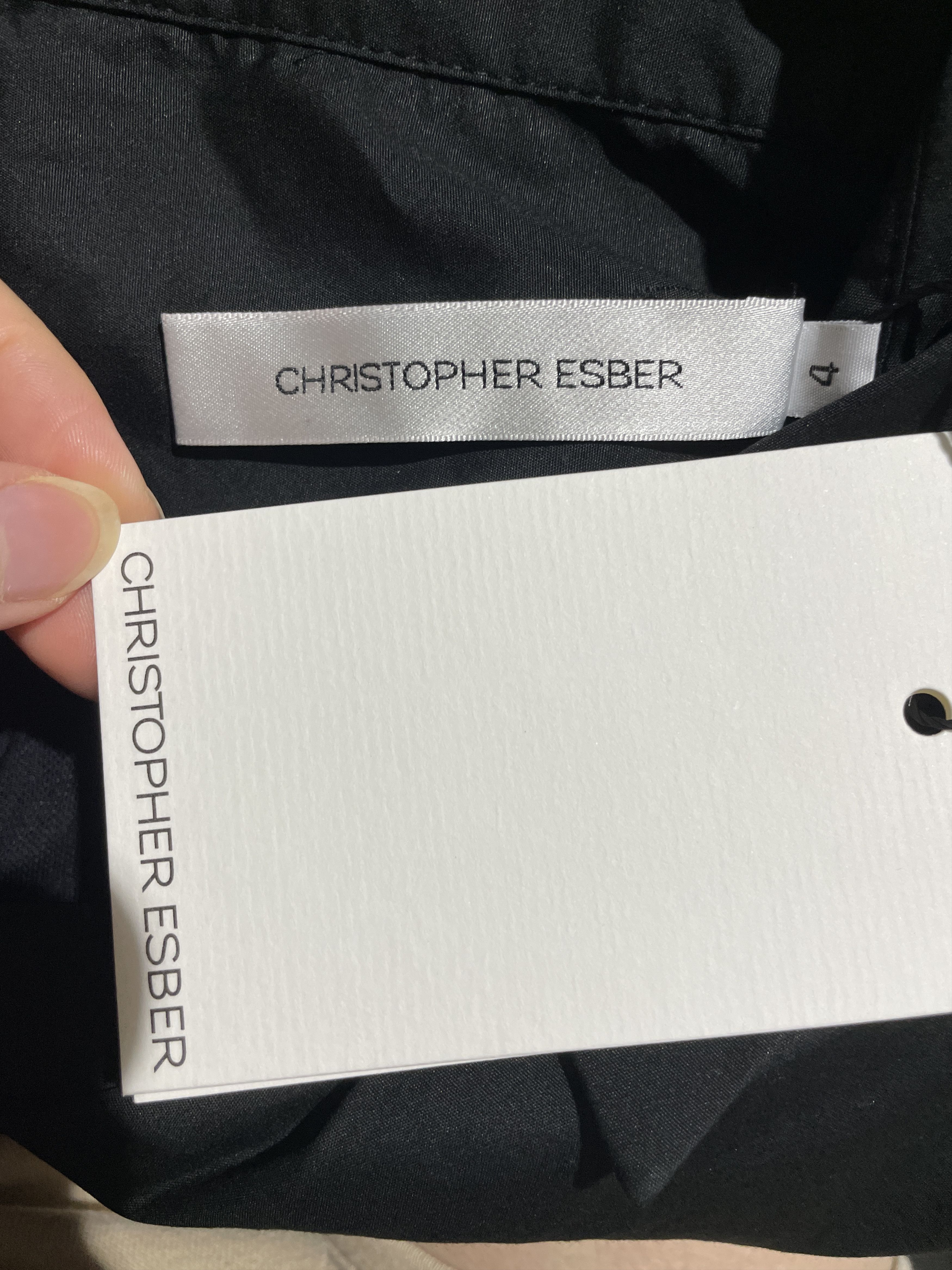 Christopher Esber Inbuilt Bra Shirt Size XS / US 0-2 / IT 36-38 - 7 Thumbnail