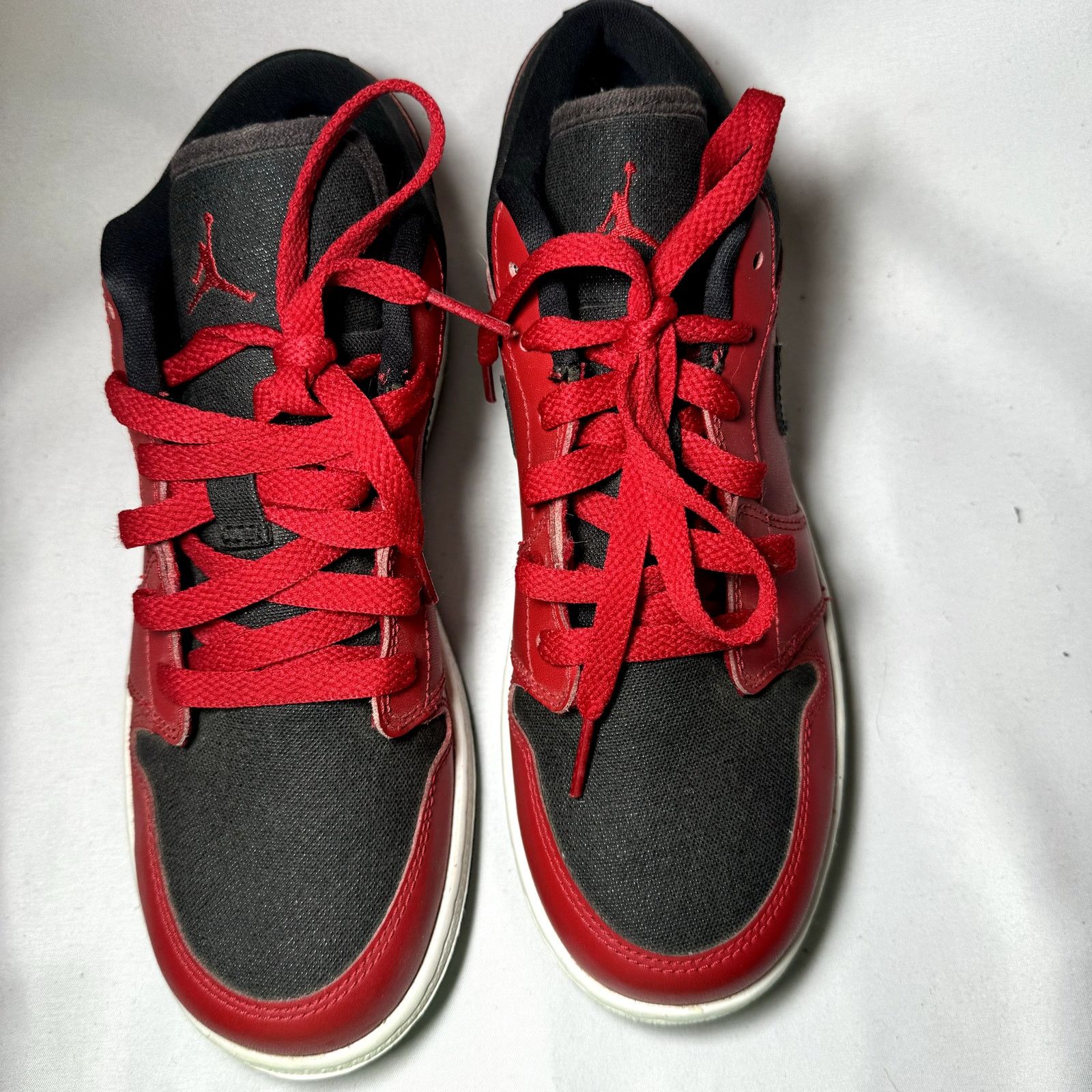 Jordan Brand × Nike Size 6 - Nike Air Jordan 1 Low BG Gym Red Men's Shoes Size US 6 / EU 39 - 4 Thumbnail