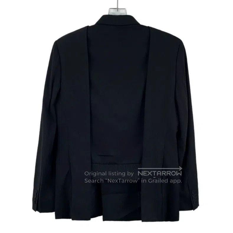 Dior Dior Black wool lapel double-breasted long-sleeved suit ja Size US M / EU 48-50 / 2 - 2 Thumbnail
