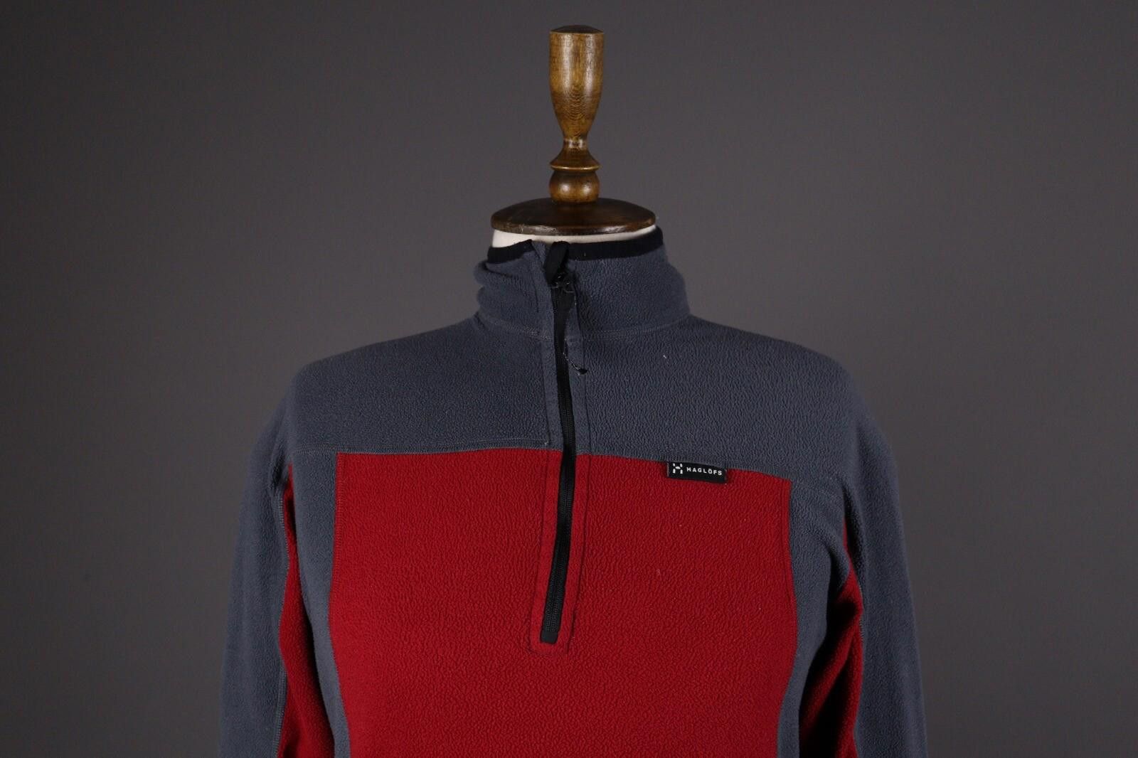 Haglofs Haglöfs 1/4 Zip Long Sleeve Fleece Sweater Size UK 14 EU 42 Size M / US 6-8 / IT 42-44 - 2 Thumbnail