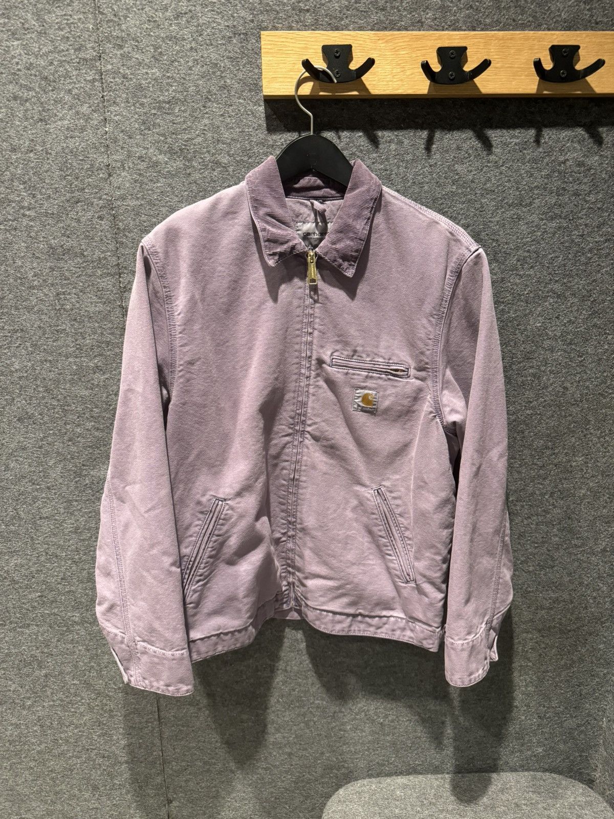 Carhartt Wip CARHARTT WIP DETROIT JACKET LIGHT PURPLE Grailed