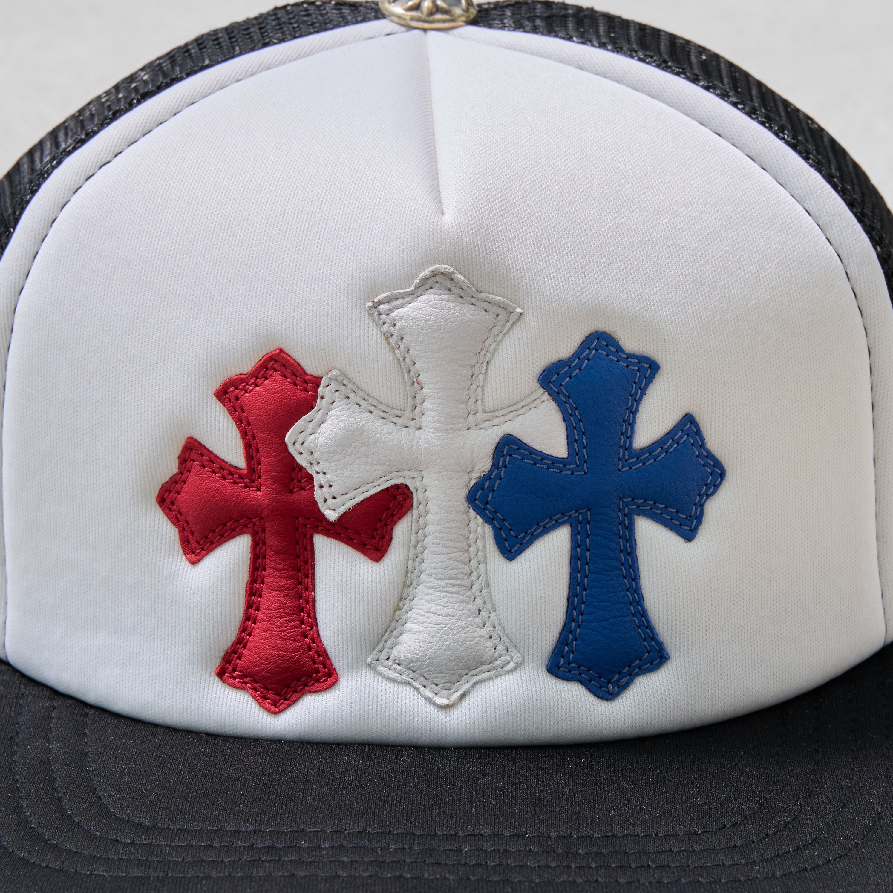Chrome Hearts CHROME HEARTS Hat Trucker King Taco RED/WHITE/BLUE Size ONE SIZE - 4 Thumbnail