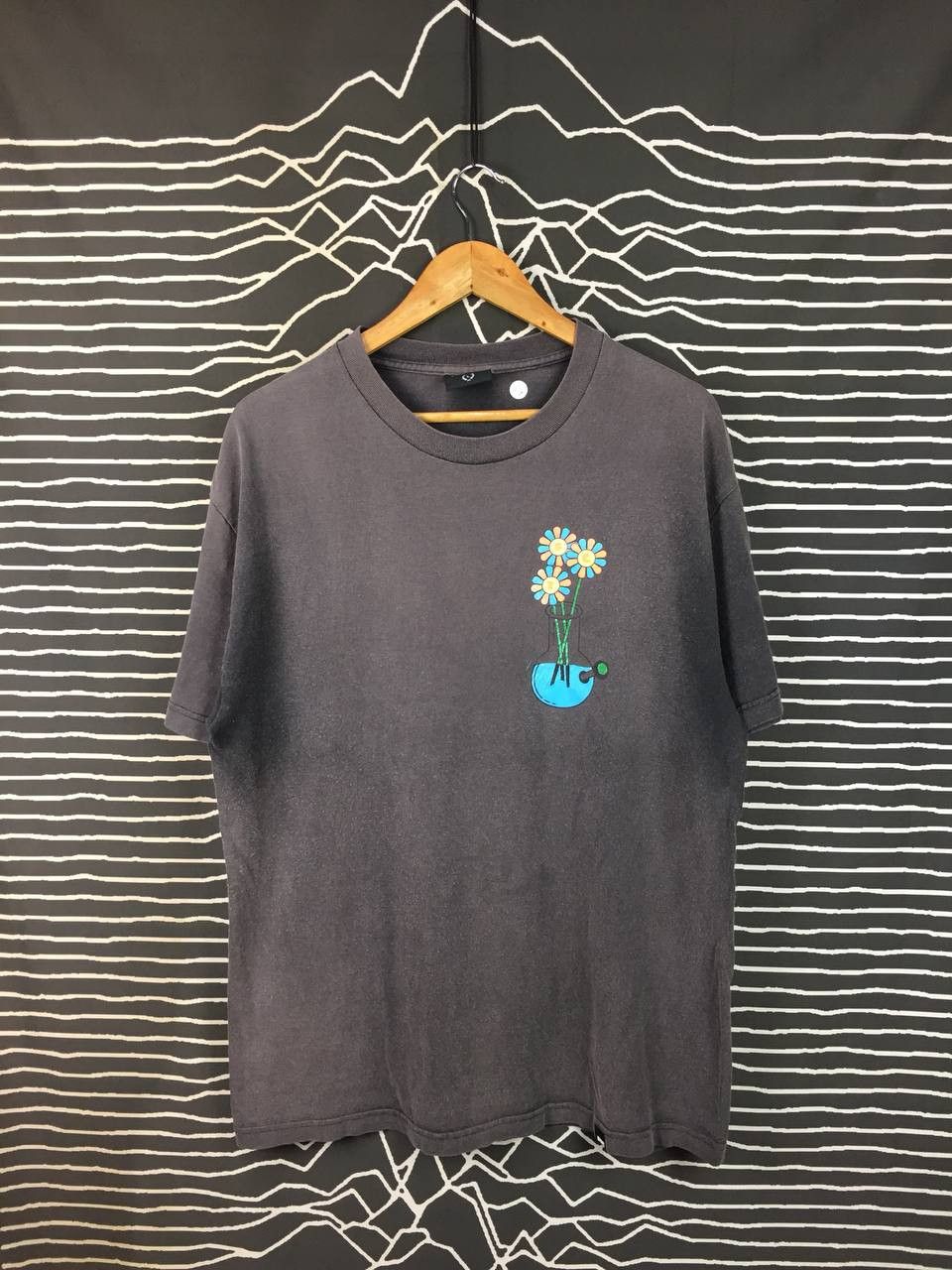 FTC Vtg FTC For The City Skateboards Flower Flask Graphic Tee Size US L / EU 52-54 / 3 - 2 Thumbnail