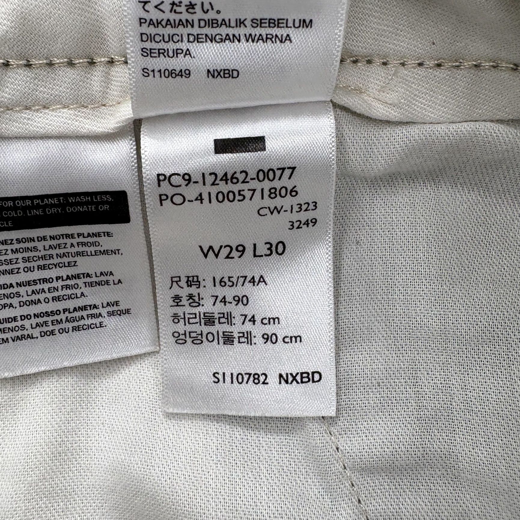 Levi's Levis Cargo Pants Mens 29x30 Green 100% Cotton Straight Leg Workwear Casual Utility Pants Size US 29 - 6 Thumbnail