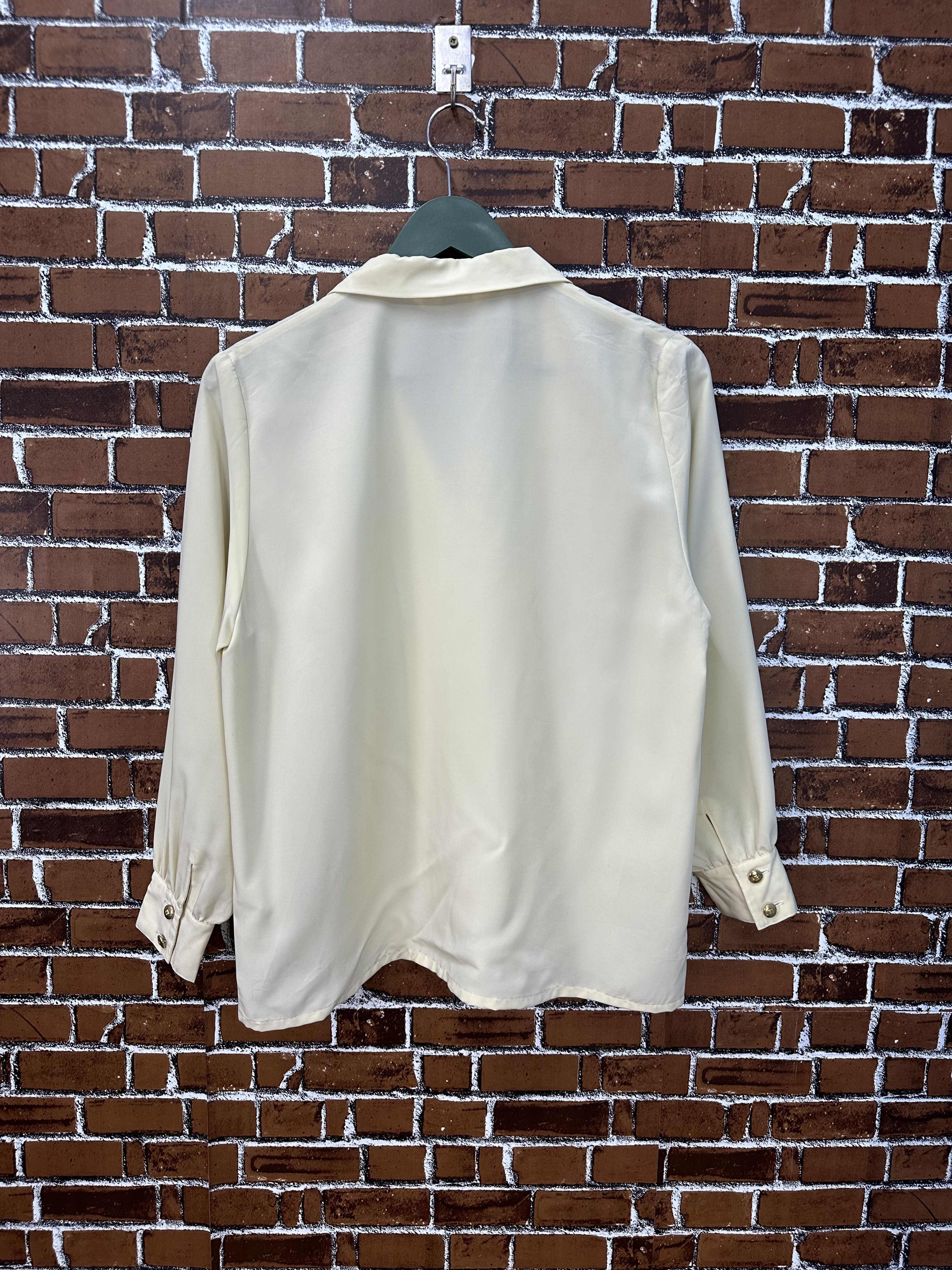 Balenciaga Vintage Balenciaga Polyster Button Shirt VT01 Size S / US 4 / IT 40 - 4 Thumbnail