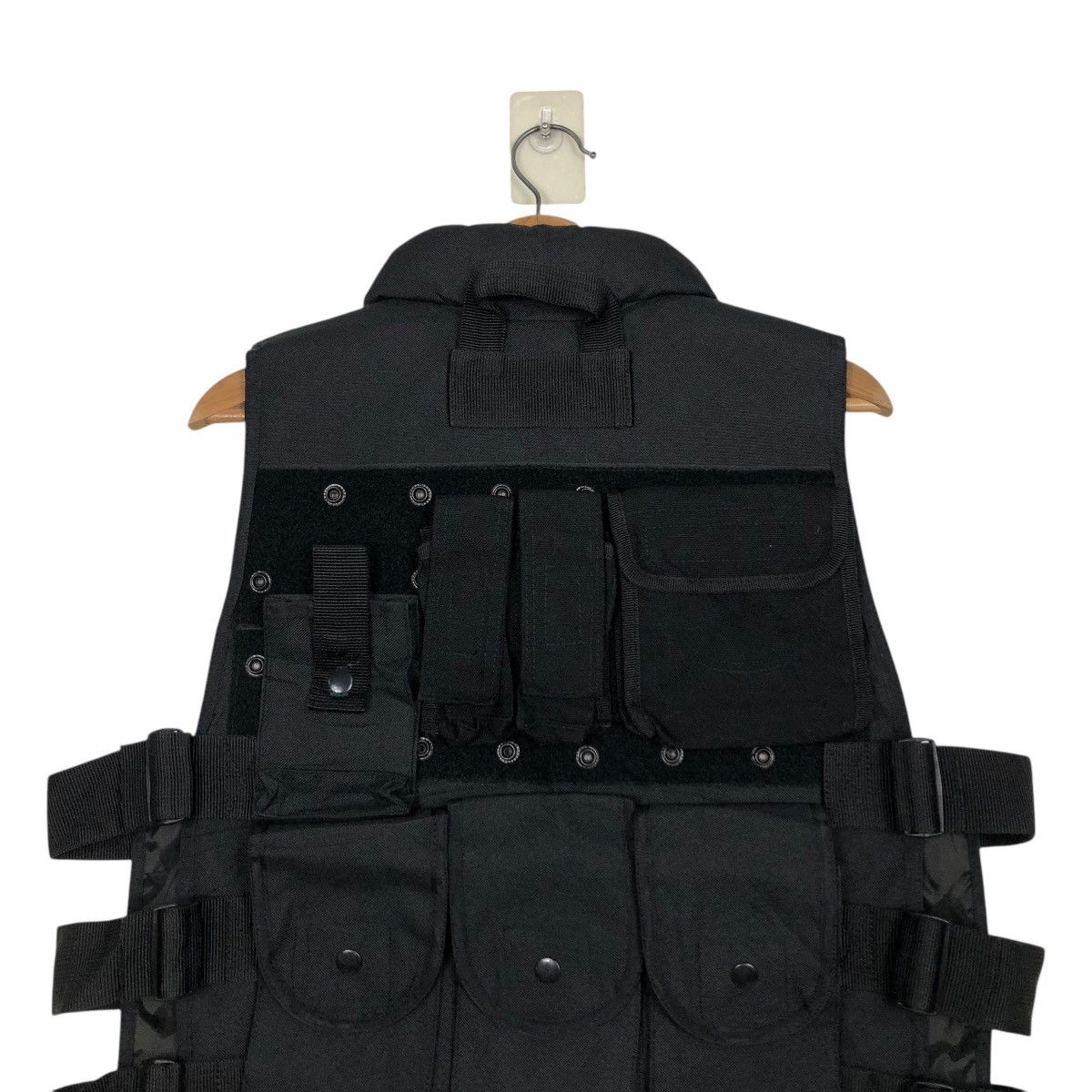 Japanese Brand 🔥VINTAGE VEST UTILITY CARGO MULTI POCKET SWAT RARE STYLE Size US M / EU 48-50 / 2 - 13 Thumbnail