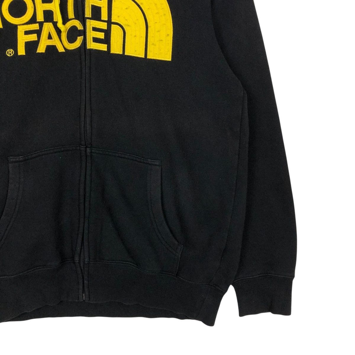 The North Face 🔥VINTAGE ZIPPER HOODIE THE NORTH FACE SPELL OUT BIG LOGO Size US M / EU 48-50 / 2 - 7 Thumbnail