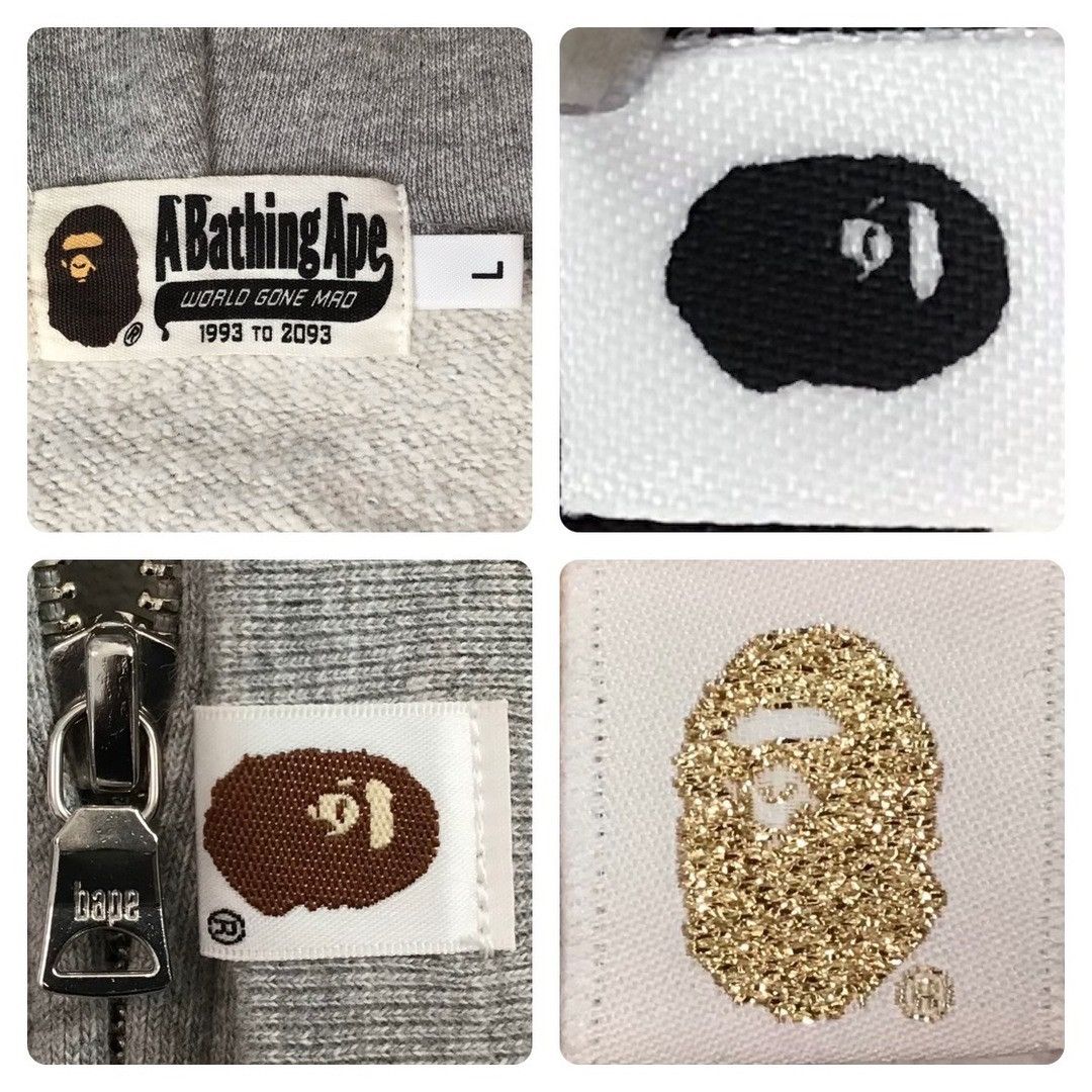 Bape BAPE logo shark full zip hoodie a bathing ape BAPE CAMO Size US L / EU 52-54 / 3 - 8 Thumbnail
