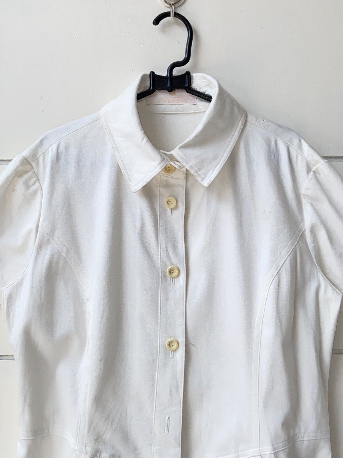 Givenchy GIVENCHY White Midi Dress Size S / US 4 / IT 40 - 3 Thumbnail