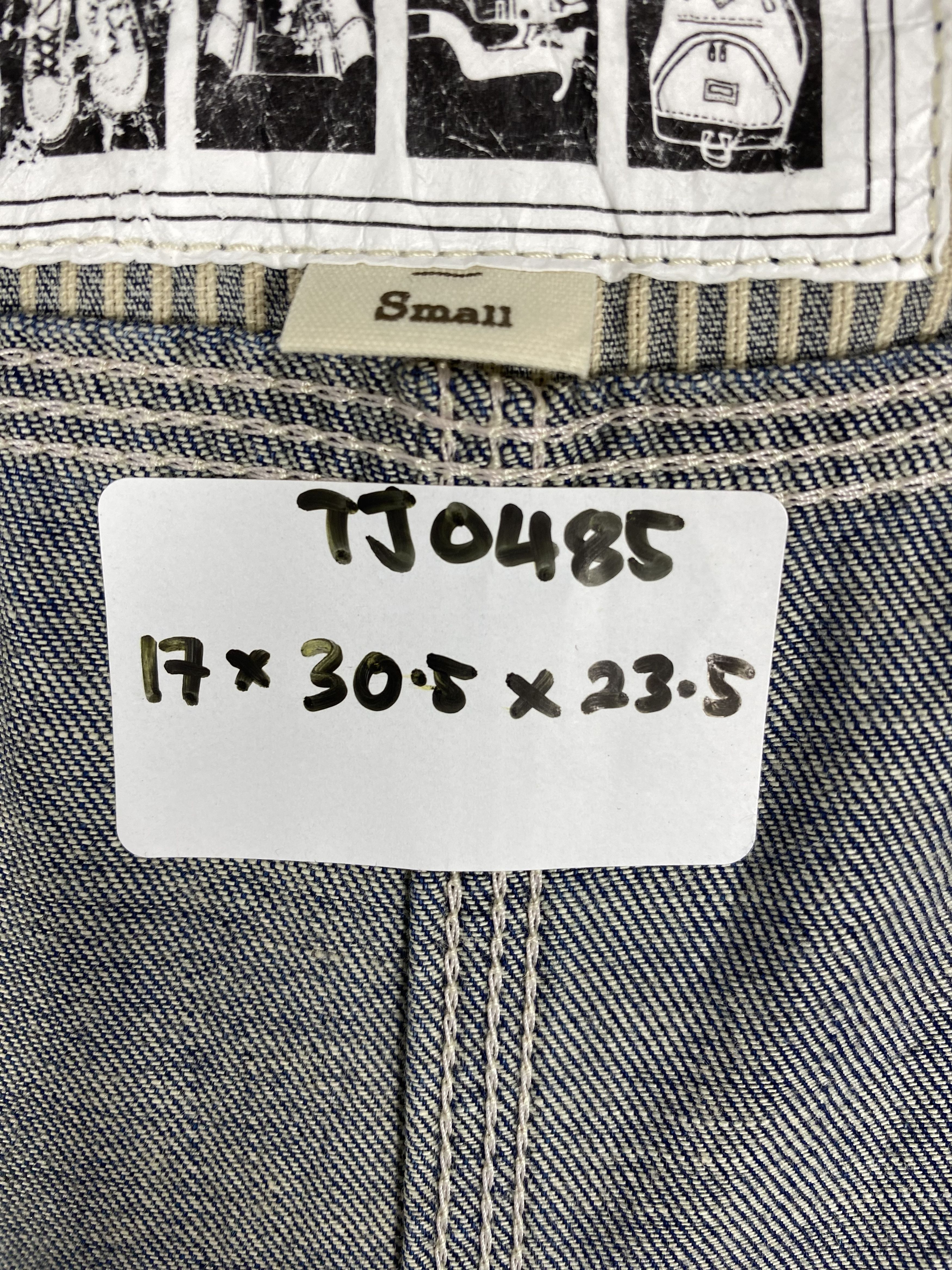 Edwin Vintage Edwin Buton Up Long Denim Jacket Size US S / EU 44-46 / 1 - 10 Thumbnail