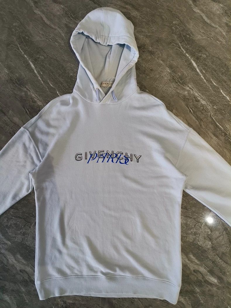 Givenchy Givenchy Classic Printed Front and Back Logo Hoodie Size US XS / EU 42 / 0 - 1 Thumbnail