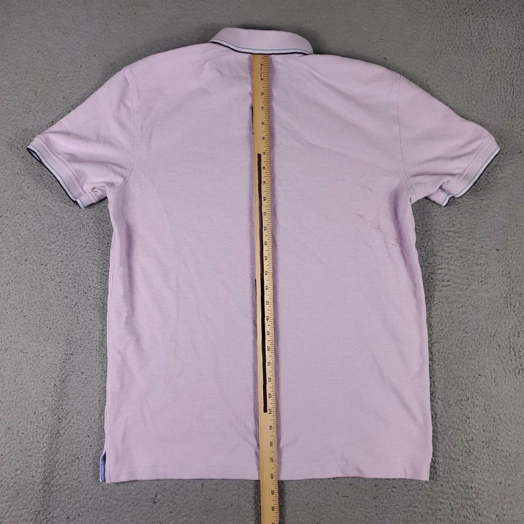 Brooks Brothers VINTAGE Brooks Brothers Polo Shirt Men Large Purple Casual 90s Red White Blue Preppy Size US L / EU 52-54 / 3 - 5 Thumbnail