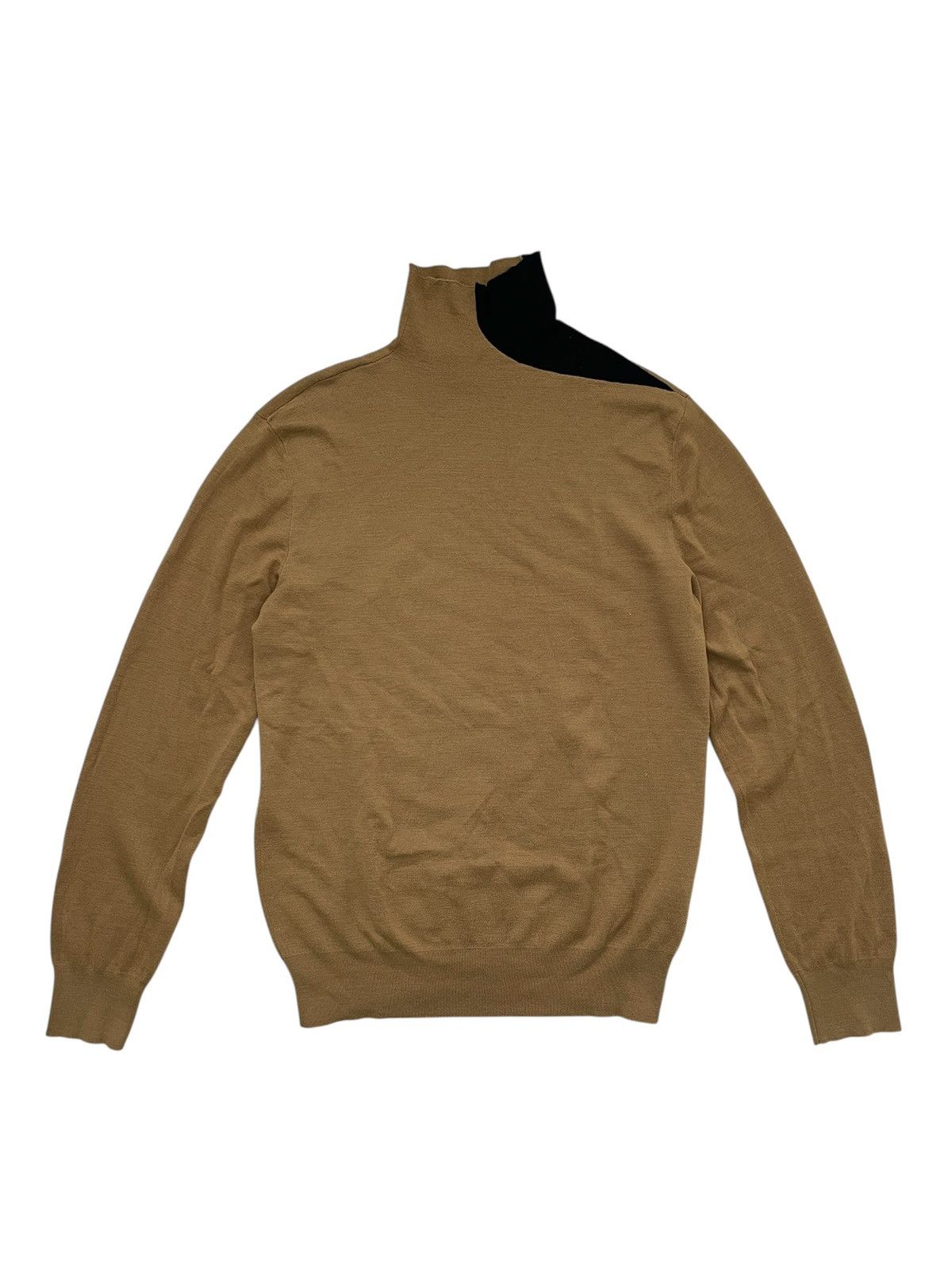 Hermes Hermès high-neck color-blocked knit sweater Size US M / EU 48-50 / 2 - 1 Thumbnail