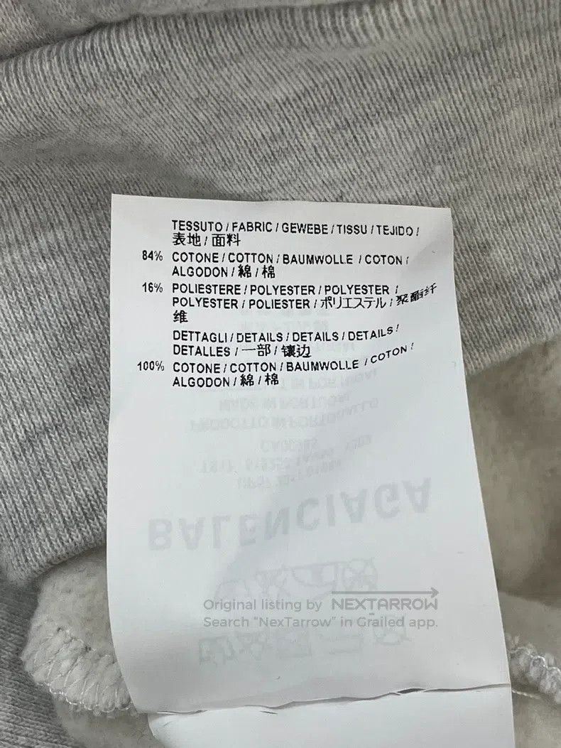 Balenciaga Balenciaga Hooded sweater with printed letters Logo on the Size US M / EU 48-50 / 2 - 6 Thumbnail
