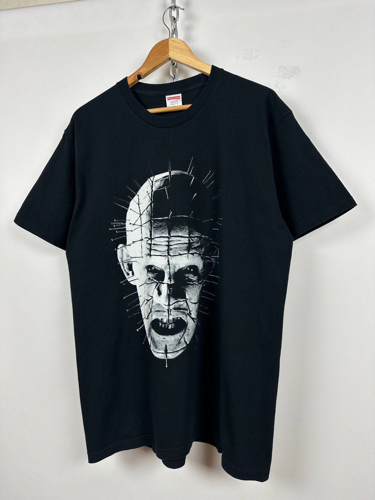 SS18 Supreme x Hellraiser Pinhead Black T-Shirt