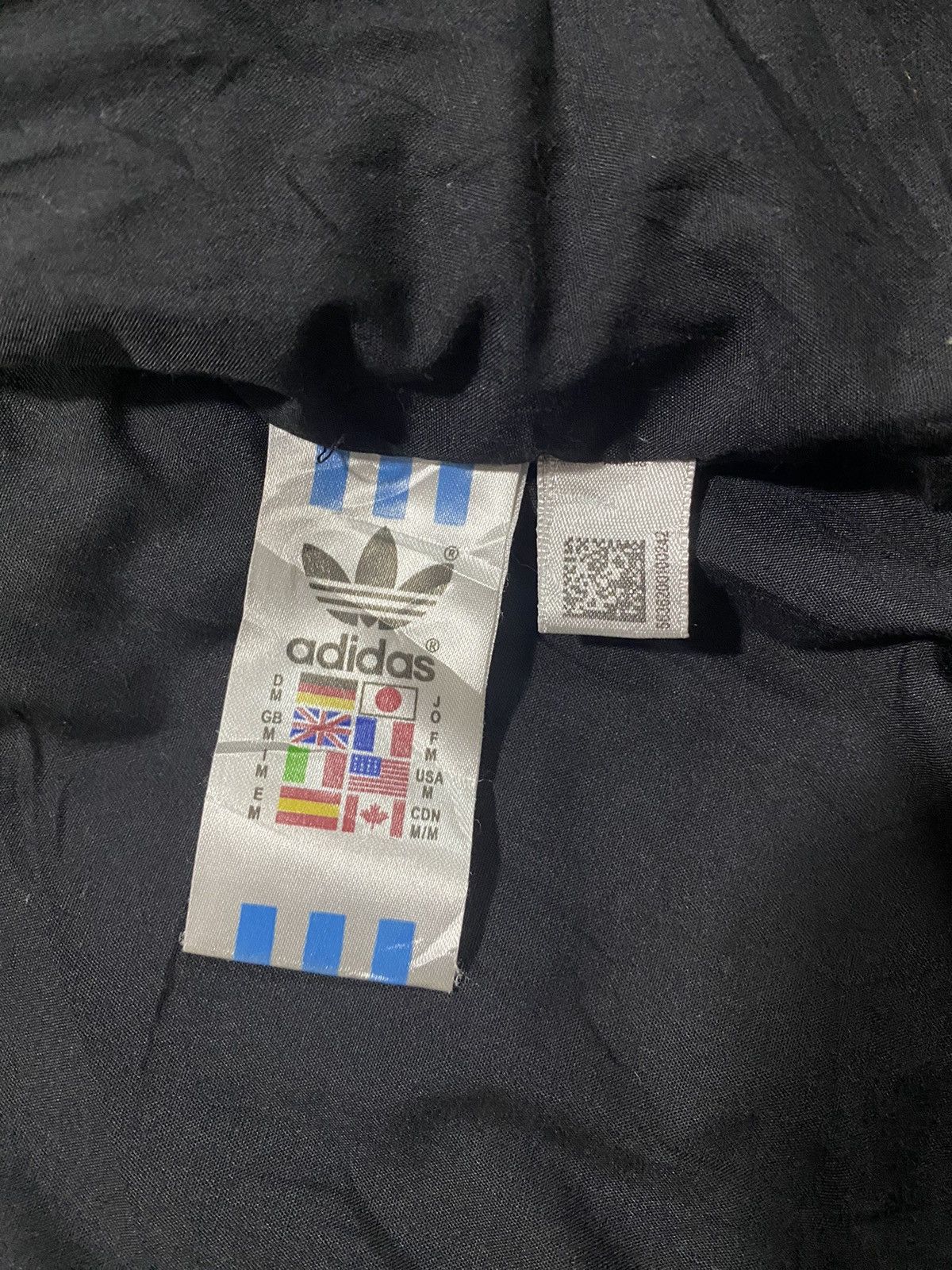 Adidas Adidas Black Quilted Jacket Size M Size US M / EU 48-50 / 2 - 11 Thumbnail
