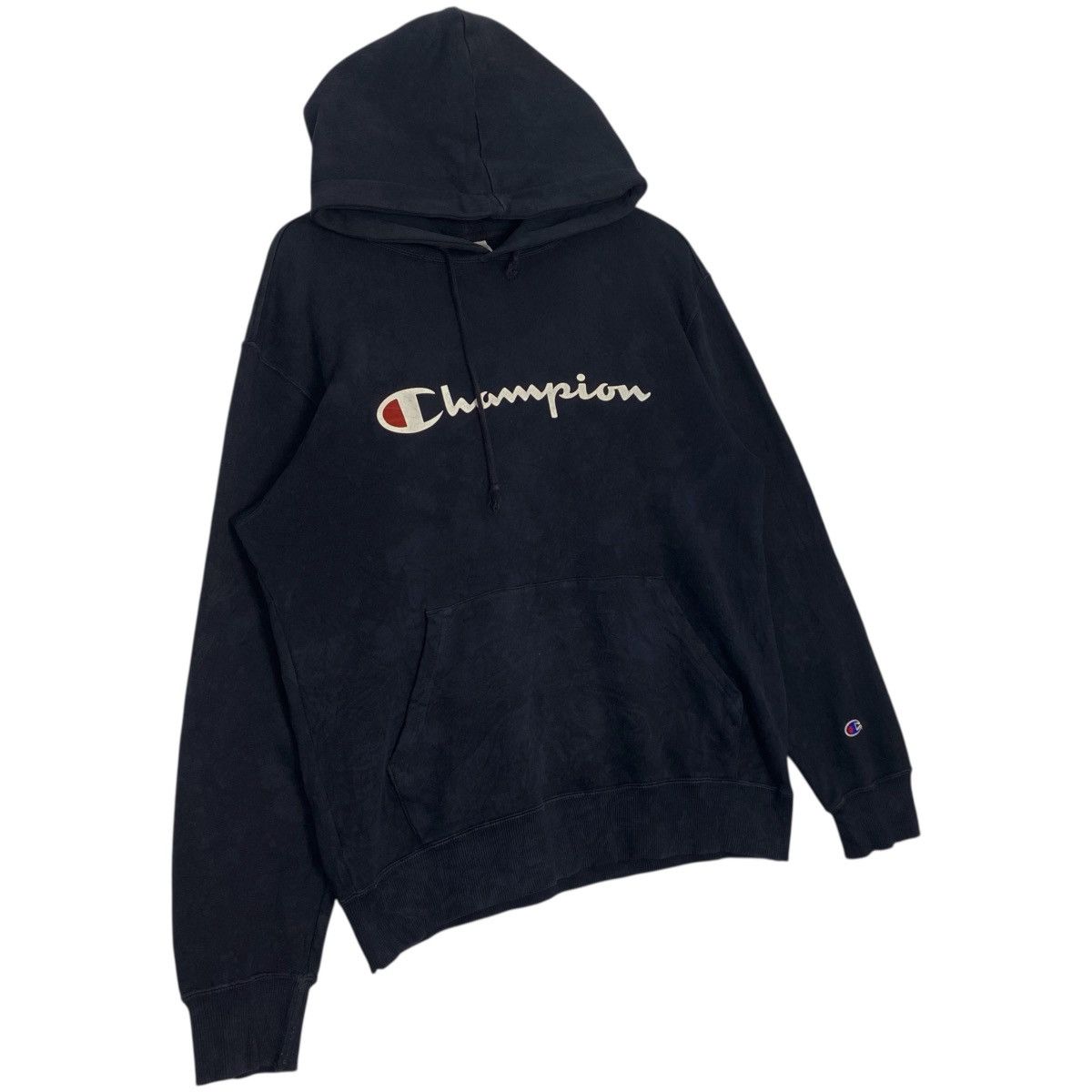 Vintage Vintage Champion Hoodie Sweatshirt Small Embroidery Black Size US L / EU 52-54 / 3 - 3 Thumbnail