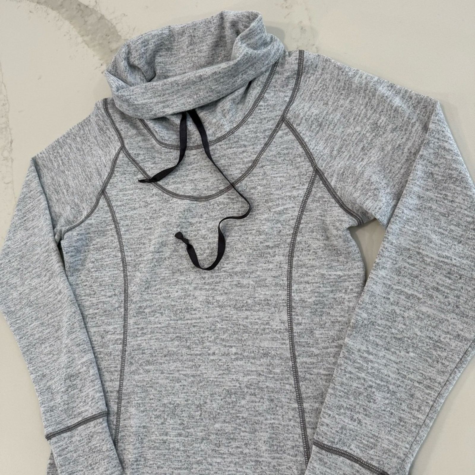 Kuhl Kuhl Lea Cowl Neck Knit Sweater Dress Womens Medium Gray Size M / US 6-8 / IT 42-44 - 3 Thumbnail