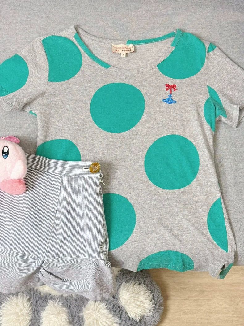 Vivienne Westwood Vivienne Westwood size2 Koichi Harumi polka dot T-shirt Size M / US 6-8 / IT 42-44 - 2 Thumbnail