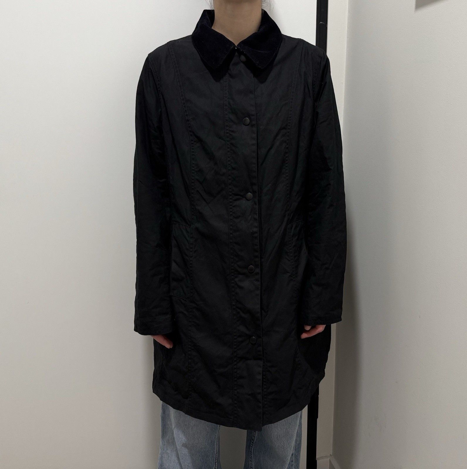 Barbour Barbour Belsay Wax Cotton Jacket Ladies Waxed Coat Tartan Size XL / US 12-14 / IT 48-50 - 1 Thumbnail