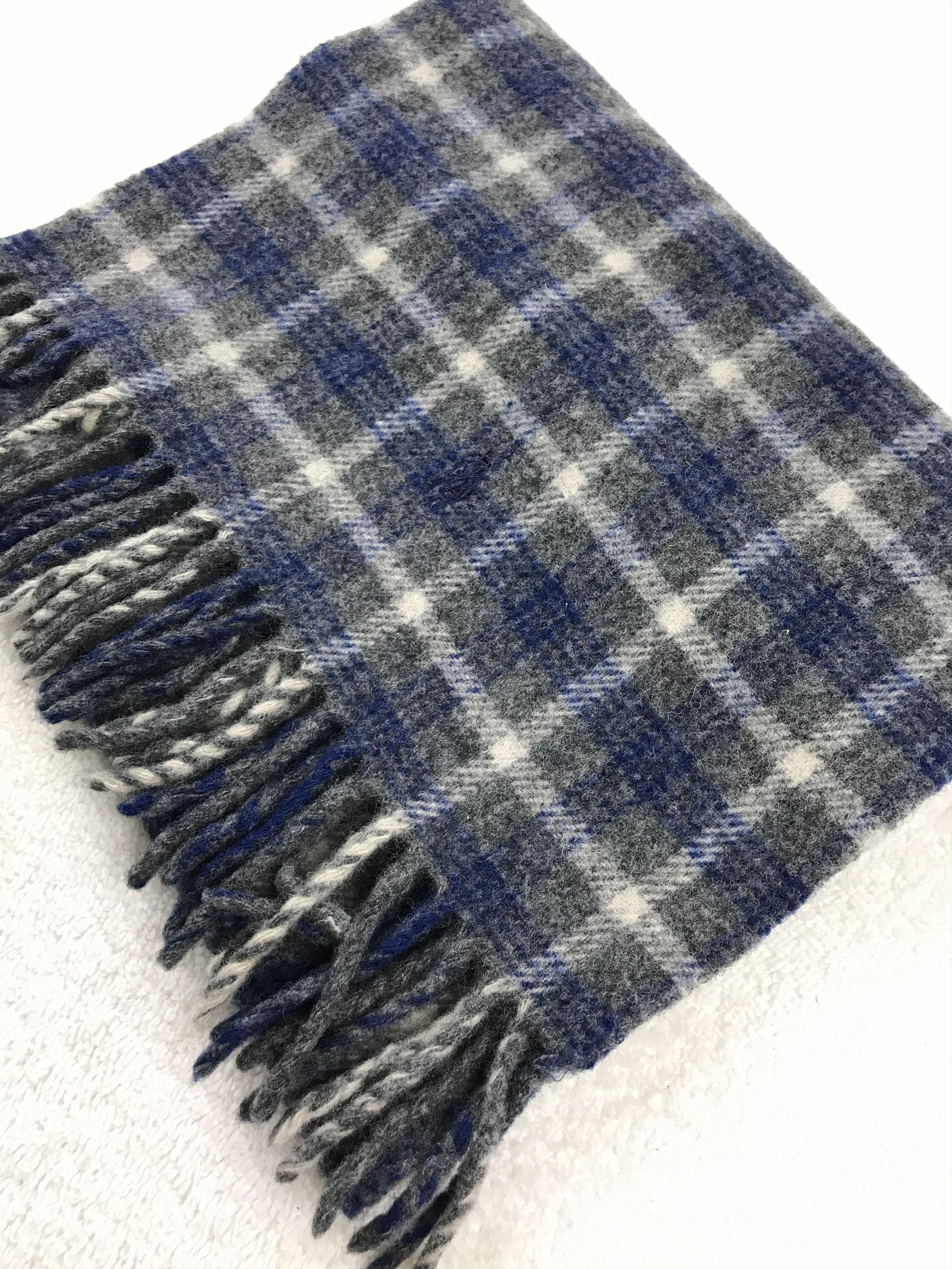 Designer × Polo Ralph Lauren × Vintage Vintage Polo Ralph Lauren Scarf Muffler Wool Cashmere Size ONE SIZE - 4 Thumbnail
