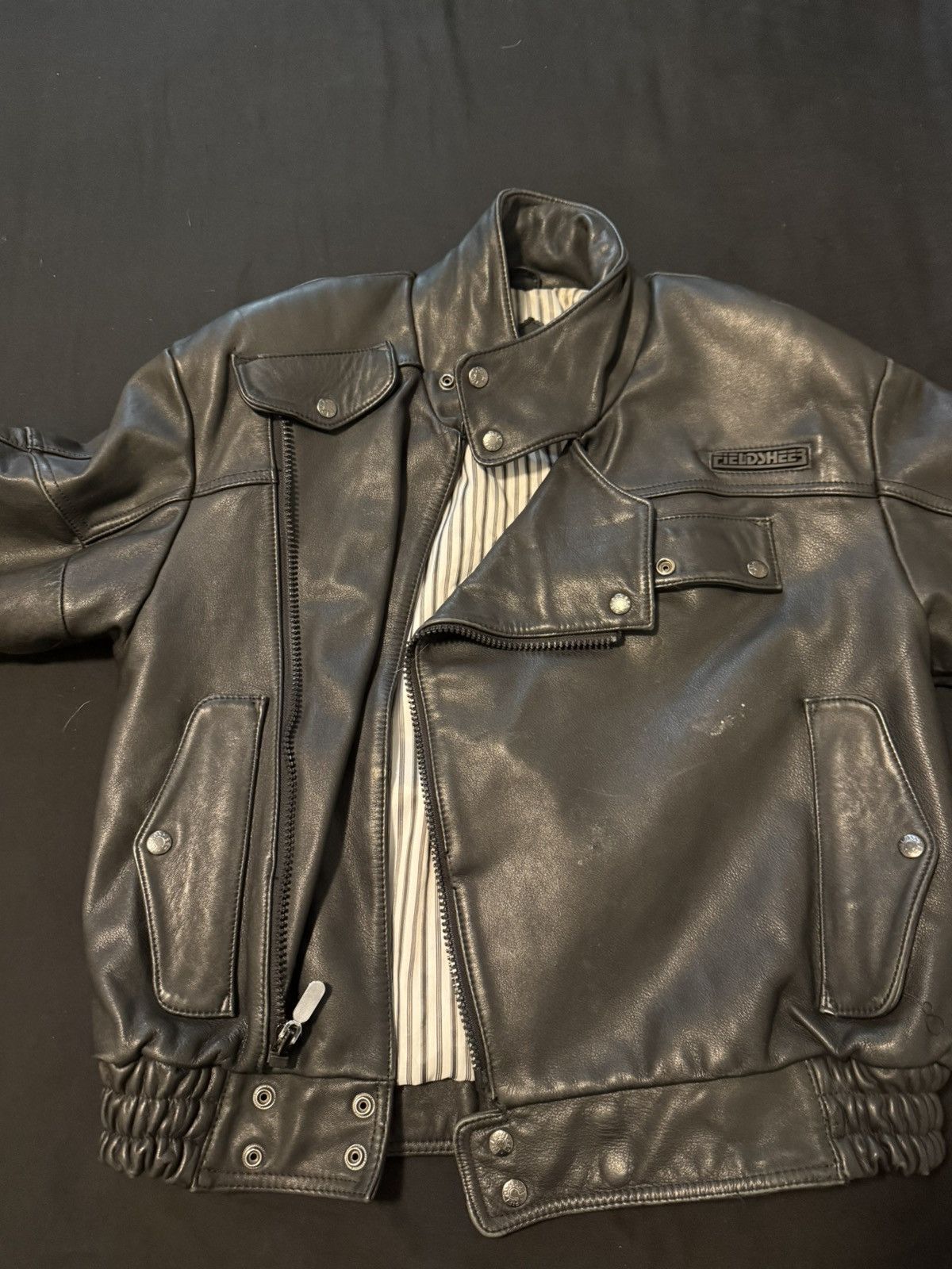 Japanese Brand × Vintage fieldsheer heavy leather jack Size US L / EU 52-54 / 3 - 1 Thumbnail