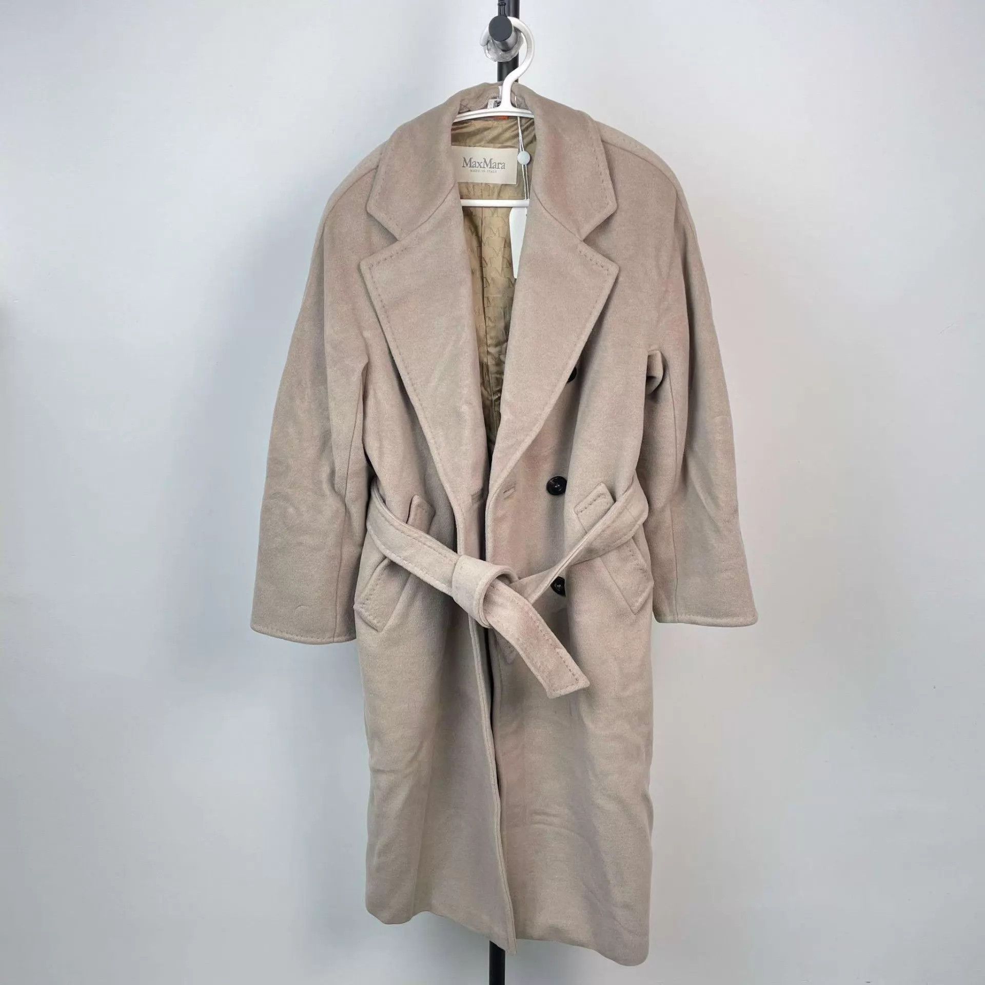 Max Mara MaxMara Wool Cashmere Coat 0 150 Size XS / US 0-2 / IT 36-38 - 1 Thumbnail