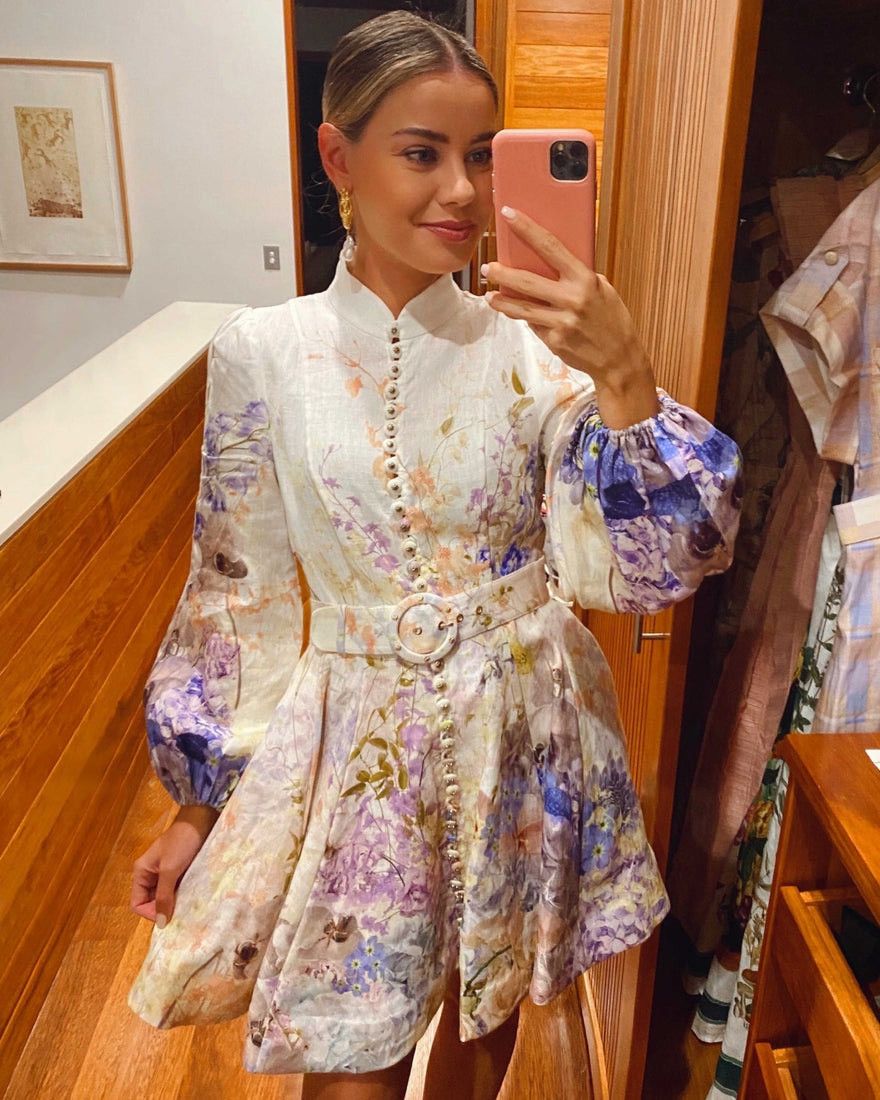 Zimmermann Zimmermann 2025 Resort Printed Dress Size S / US 4 / IT 40 - 1 Thumbnail