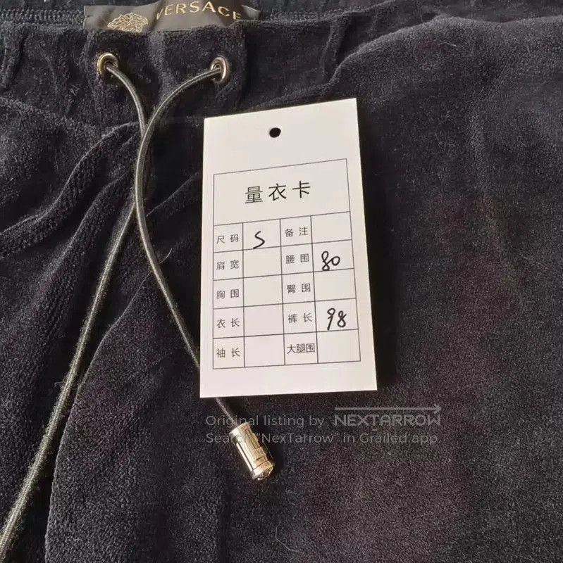 Versace Versace Black Casual Pants for Men . Size US 27 - 6 Thumbnail