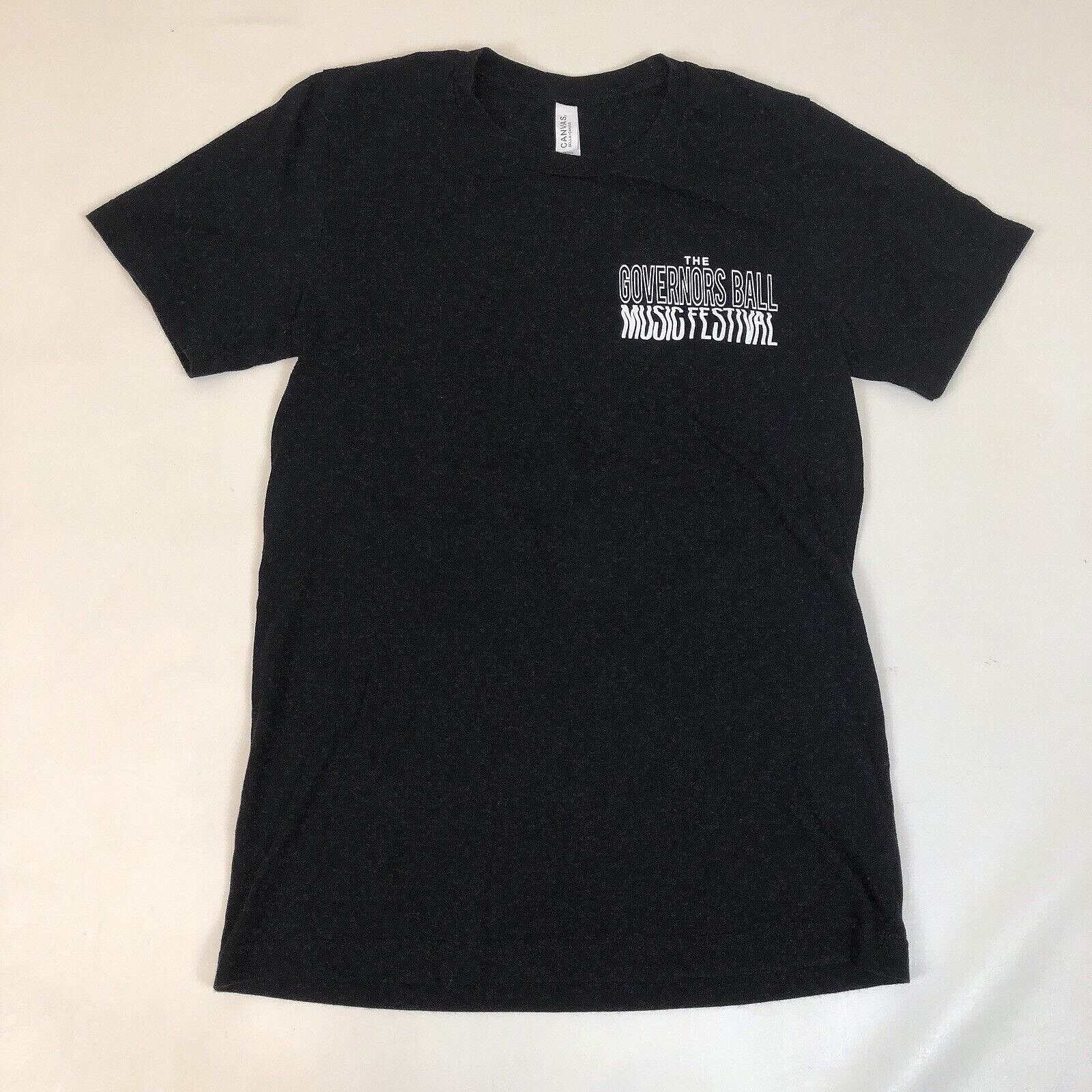 Canvas 2018 Governors Ball Womens Music Festival Black Shirt Size S / US 4 / IT 40 - 2 Thumbnail