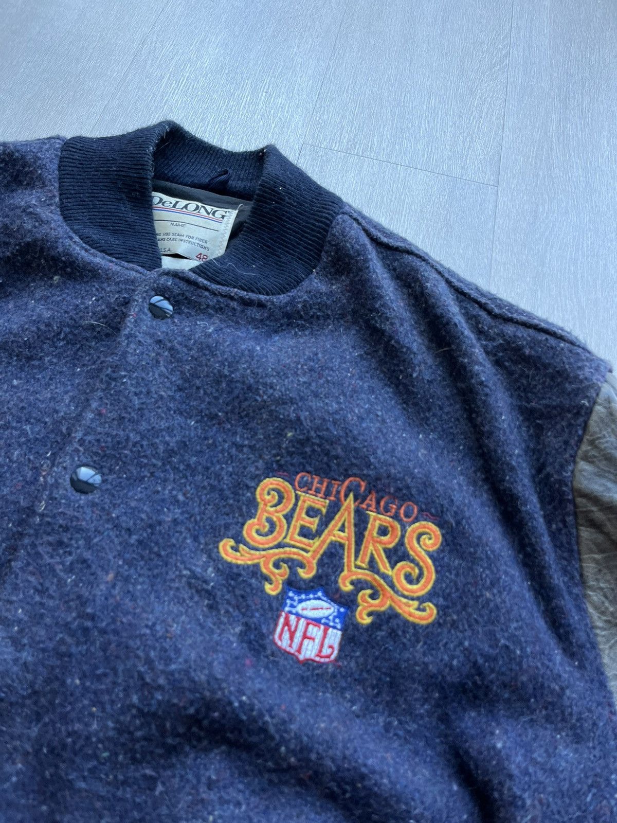 Carhartt Vintage Chicago Bears letterman jacket Medium Size US M / EU 48-50 / 2 - 4 Thumbnail