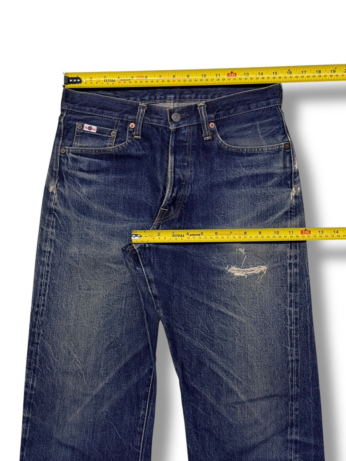 Studio D'Artisan Vintage 00s Studio D’Artisan SD-101 Osaka Era Selvedge Denim Size US 30 / EU 46 - 19 Thumbnail