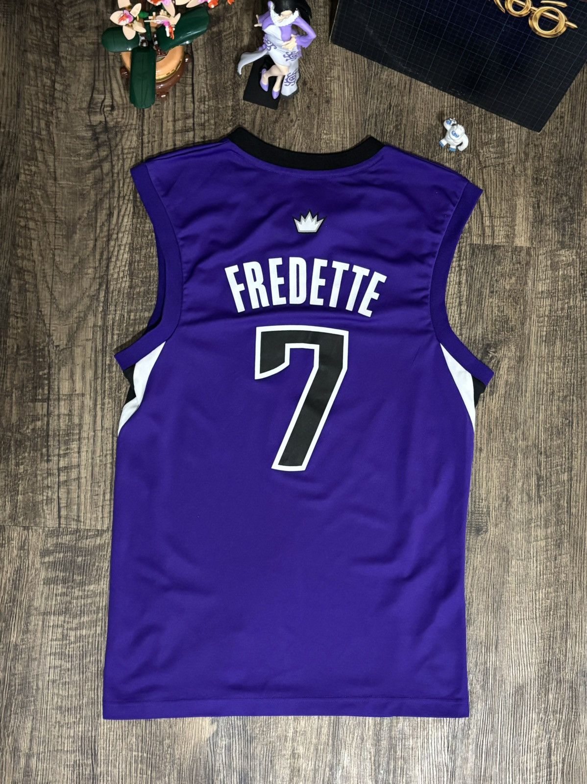 Adidas 2011 Jimmer Fredette Sacramento Kings Adidas Jersey Small Size US S / EU 44-46 / 1 - 6 Thumbnail