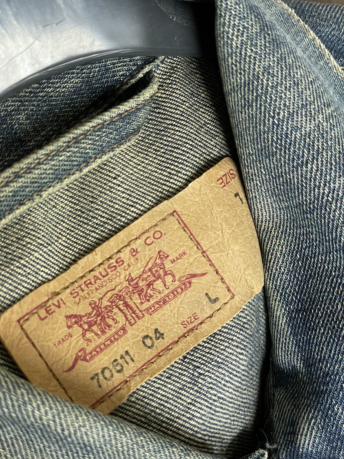 Levi's CRAZY VINTAGE LEVIS DENIM Y2K 90s STREETWEAR JACKET Size US L / EU 52-54 / 3 - 8 Thumbnail