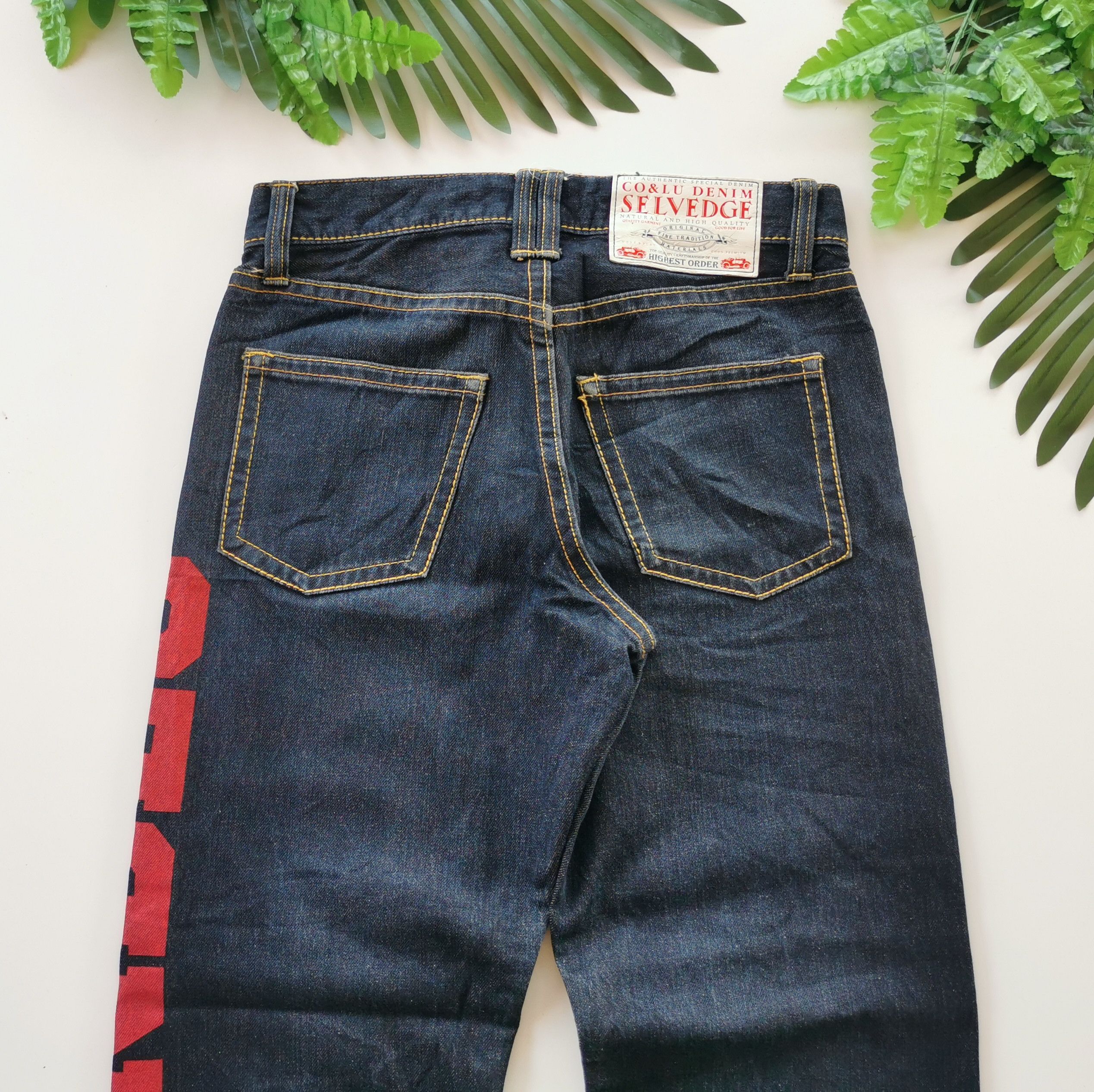Japanese Brand × Jean CoAndLu Selvedge Denim Jeans Size US 29 - 7 Thumbnail
