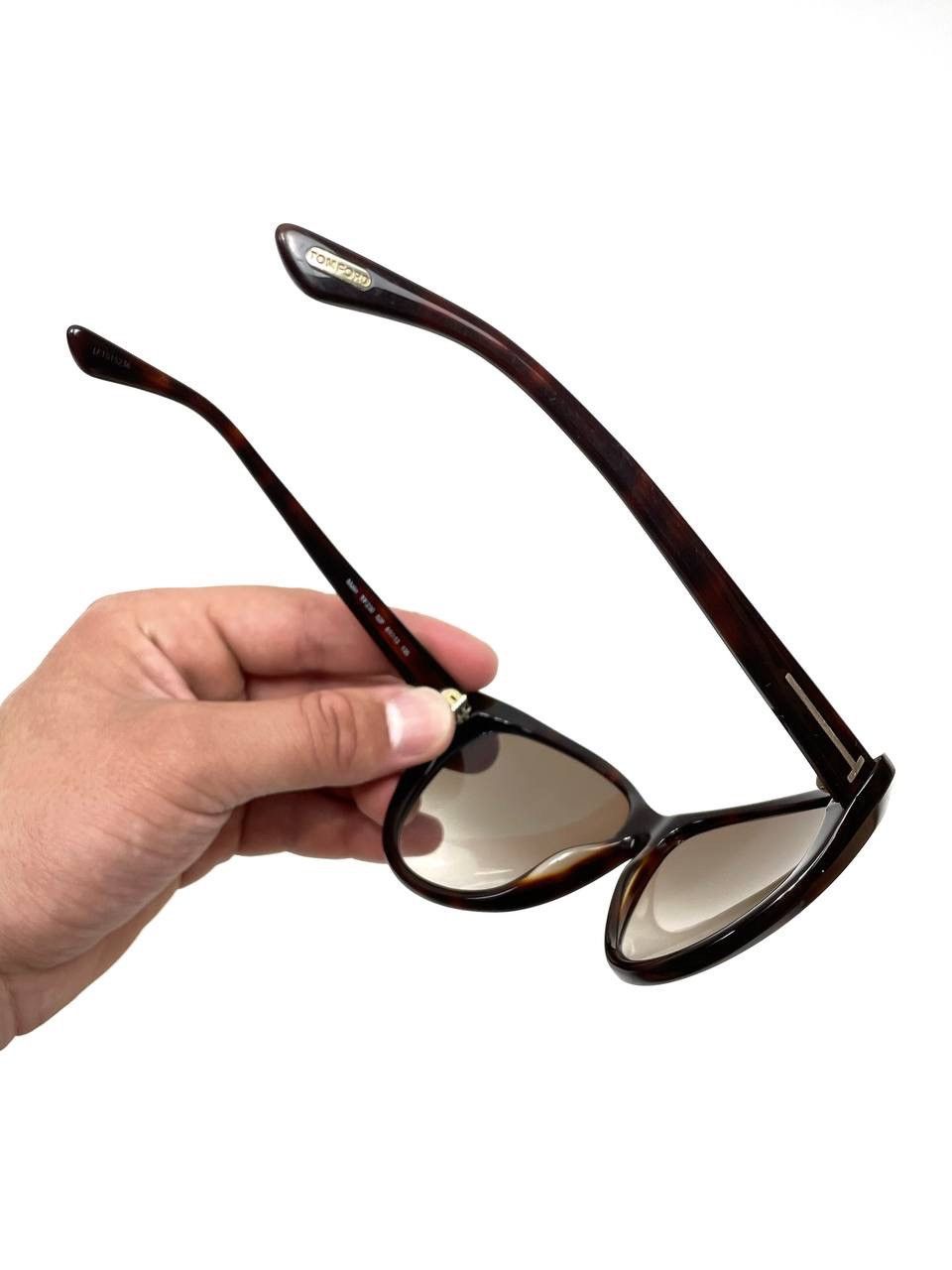 Tom Ford Tom Ford Malin Women’s Sunglasses Gradient Brown TF230 Size ONE SIZE - 3 Thumbnail
