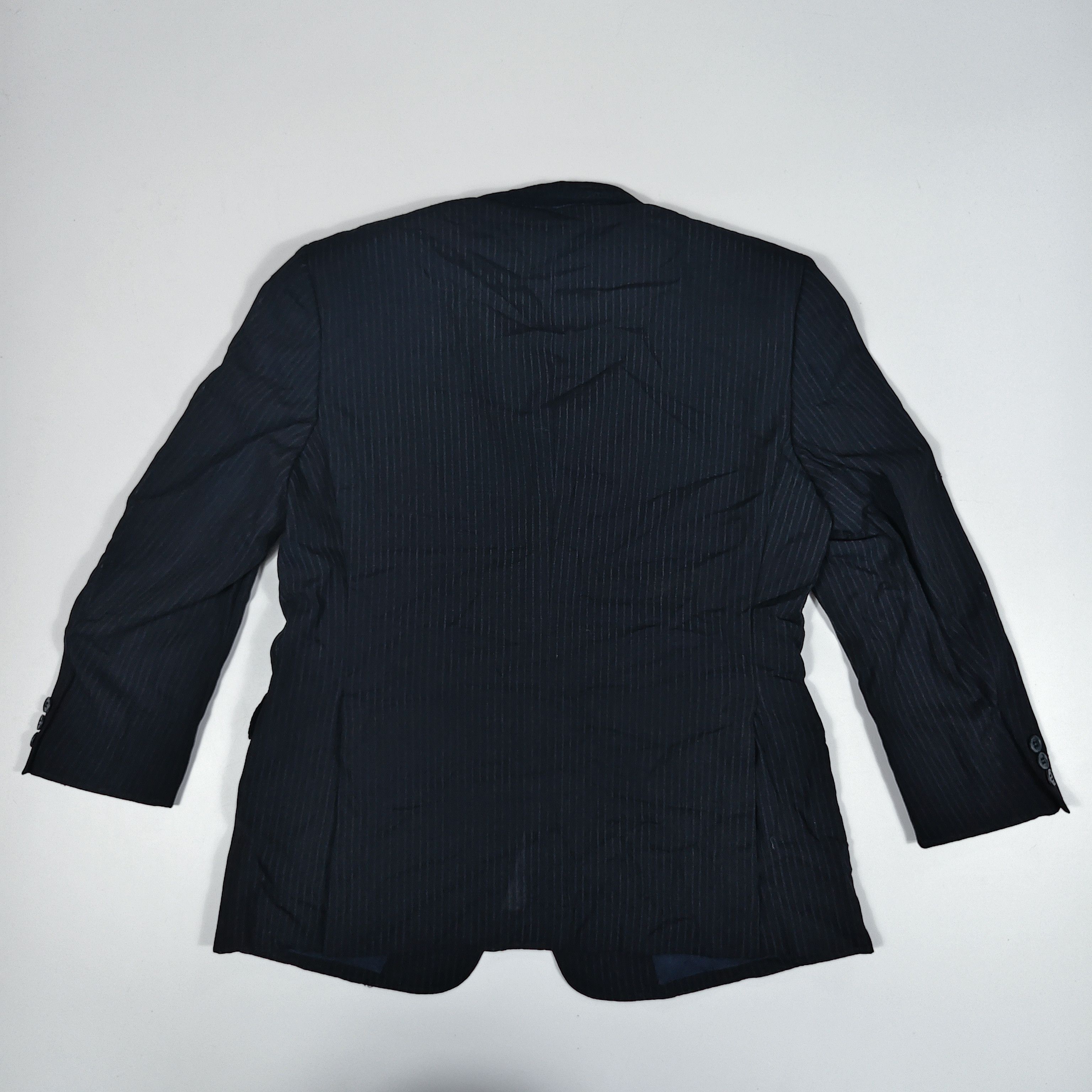 Loro Piana Men's Loro Piana Zelander 100% Wool Pinstripe Blazer #A Size US M / EU 48-50 / 2 - 2 Thumbnail