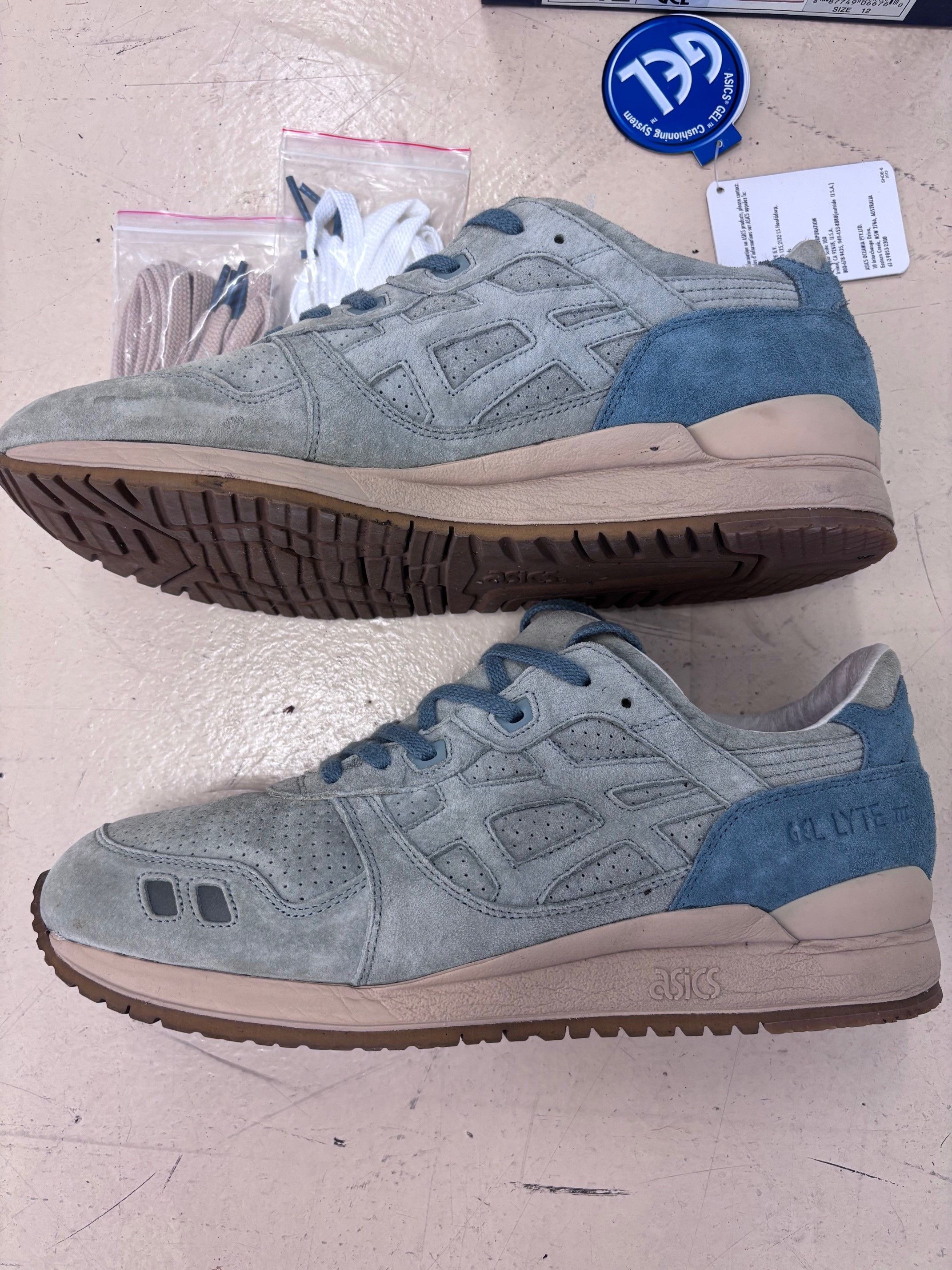 Asics × Saint Alfred Asics x Saint Alfred GL-III "Lakeshore" Size US 12 / EU 45 - 4 Thumbnail