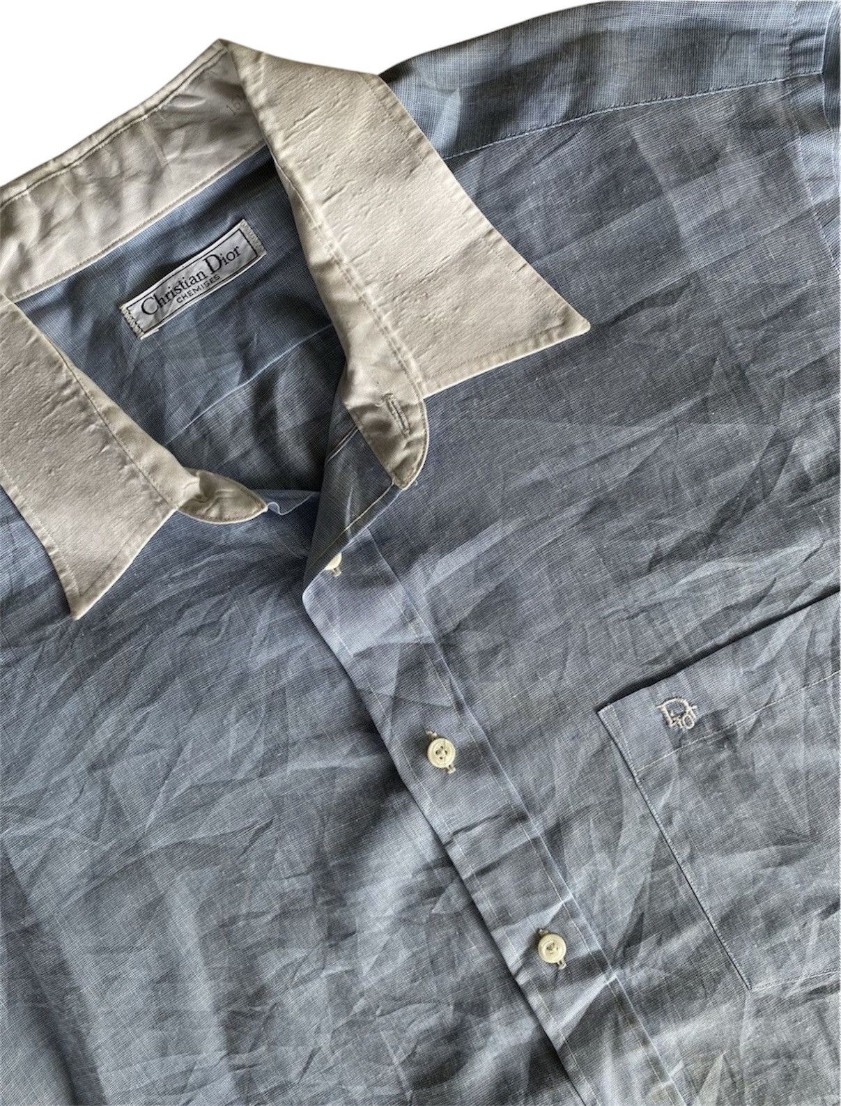 Christian Dior Monsieur × Dior Vintage dior shirt Size US XL / EU 56 / 4 - 2 Thumbnail