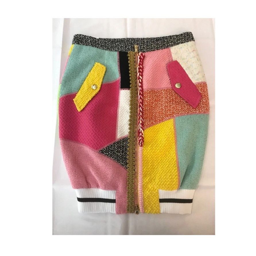 Moschino SS16 MOSCHINO COUTURE Jeremy Scott SKIRT *GIGI HADID* Size 26" / US 2 / IT 38 - 13 Thumbnail