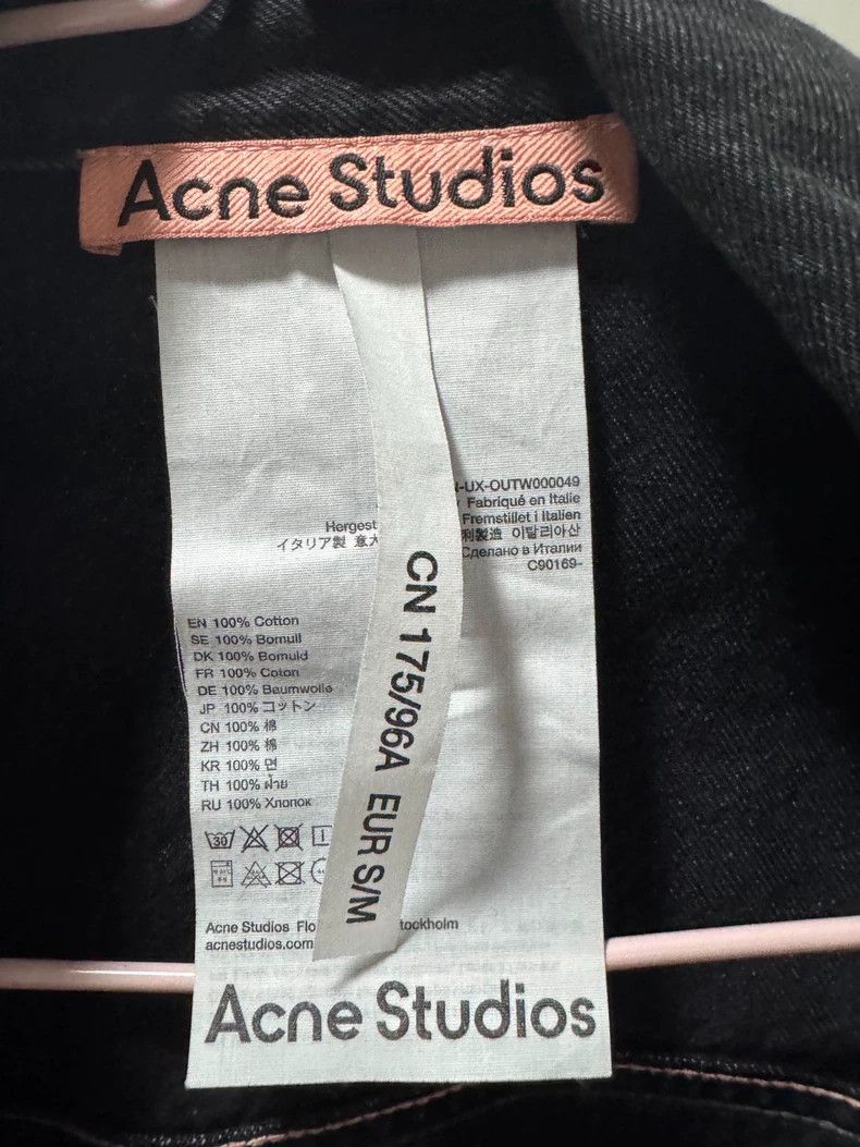 Acne Studios acne studios Washed silhouette off-the-shoulder jeans Size US M / EU 48-50 / 2 - 3 Thumbnail