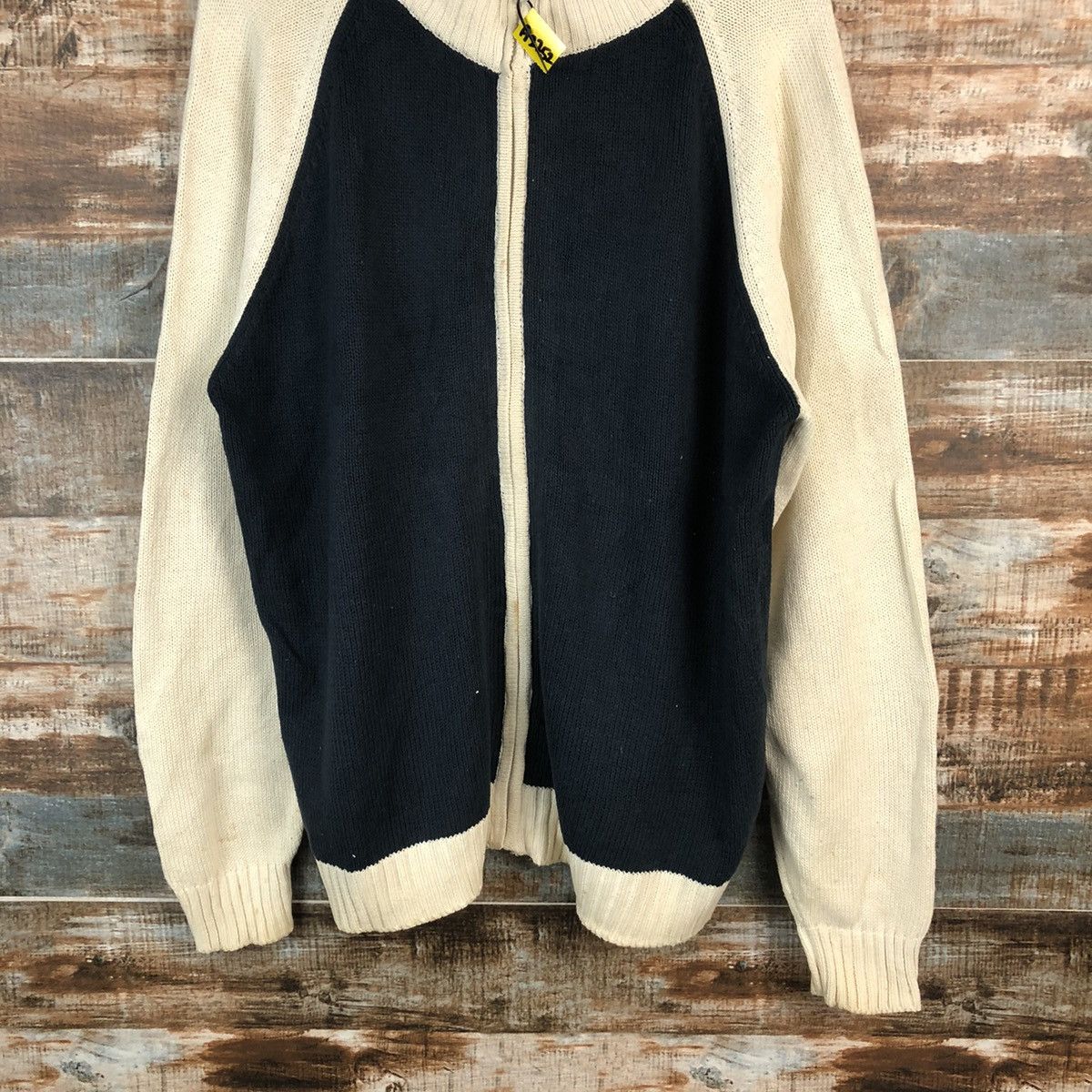 Japanese Brand × Vintage Work Plants Dark Blue White Bombers Jacket #A2252 Size US L / EU 52-54 / 3 - 3 Thumbnail