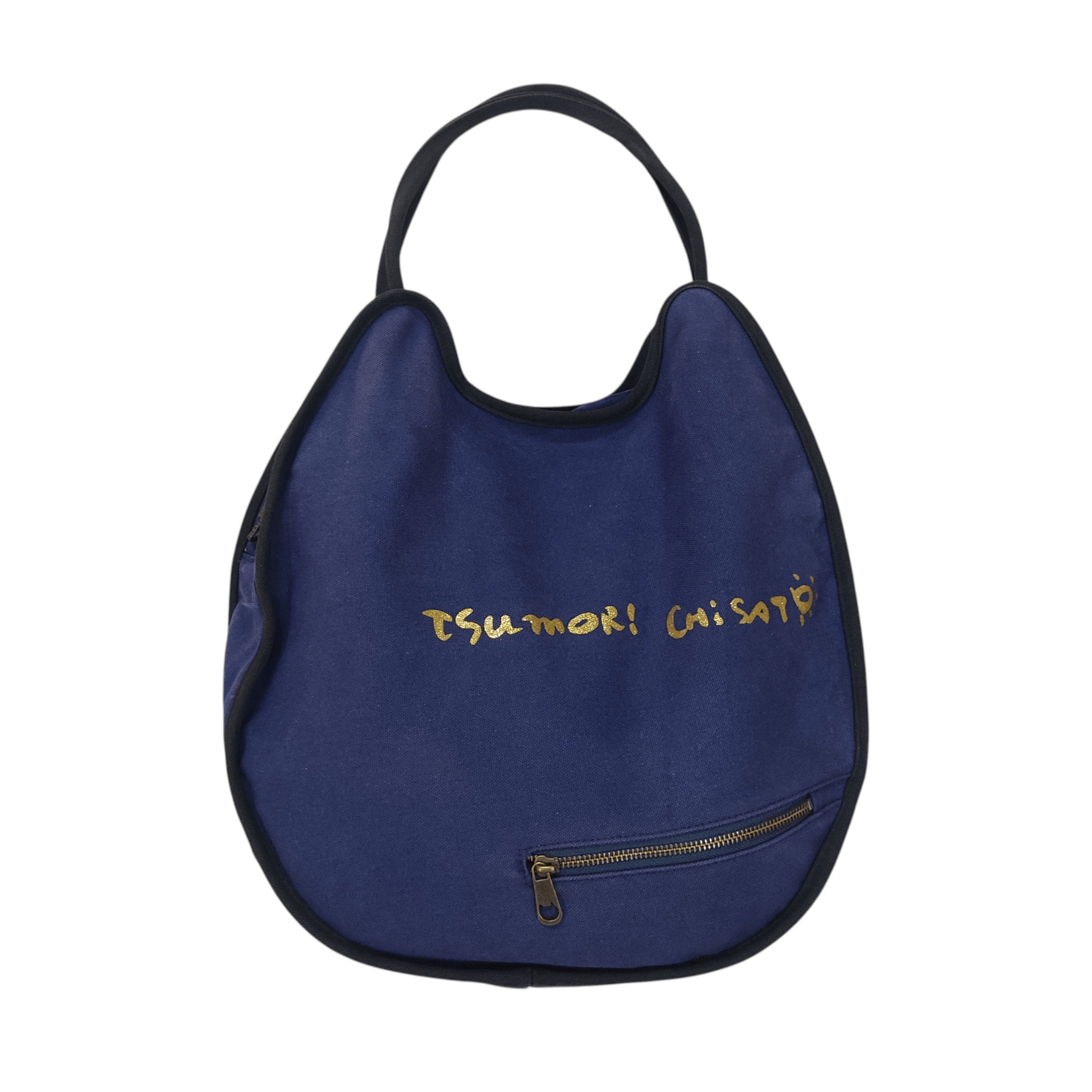 Tsumori Chisato Tsumori Chisato by Issey Miyake Navy Blue Canvas Tote Bag Size ONE SIZE - 2 Thumbnail