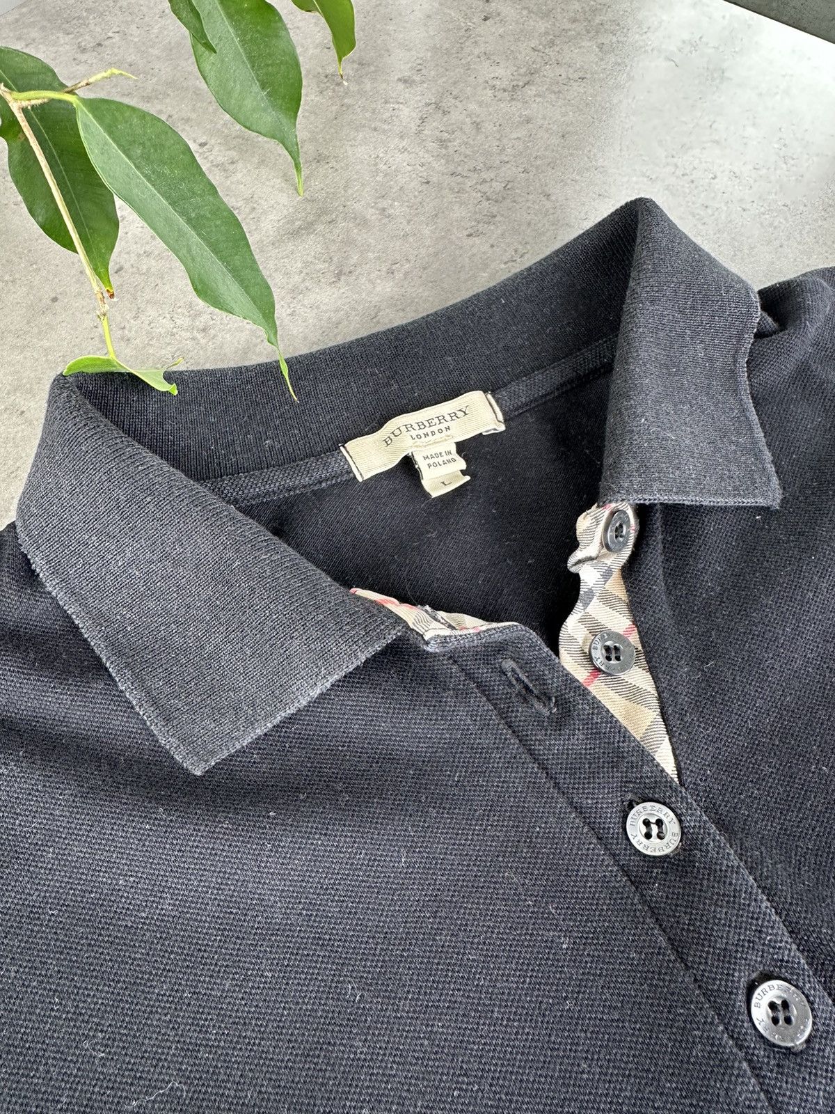 Burberry Burberry Vintage Polo Size L / US 10 / IT 46 - 5 Thumbnail